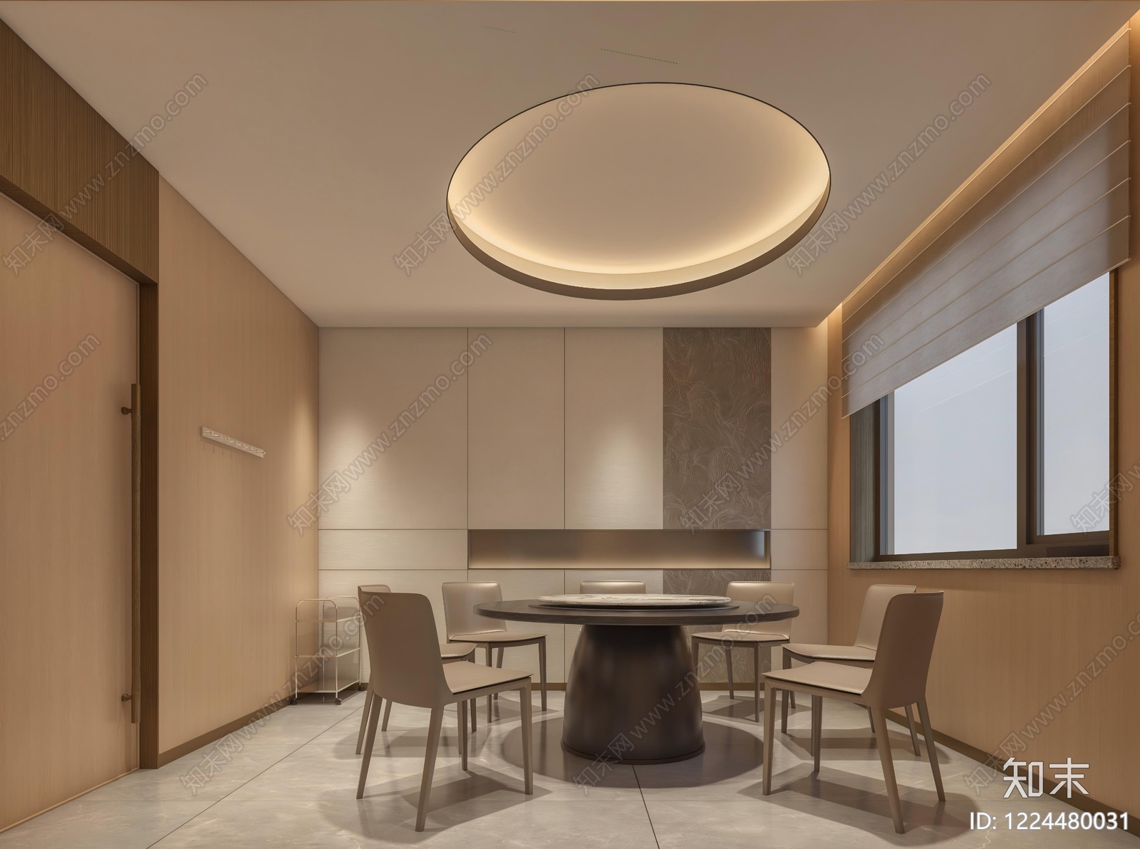 现代简约包厢3D模型下载【ID:1224480031】