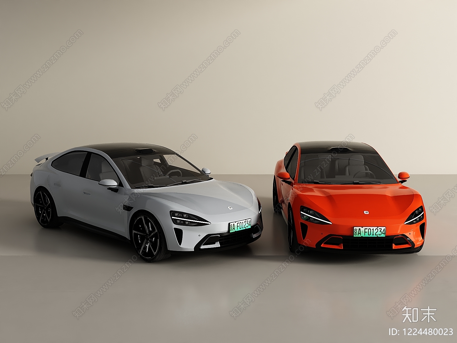 汽车3D模型下载【ID:1224480023】