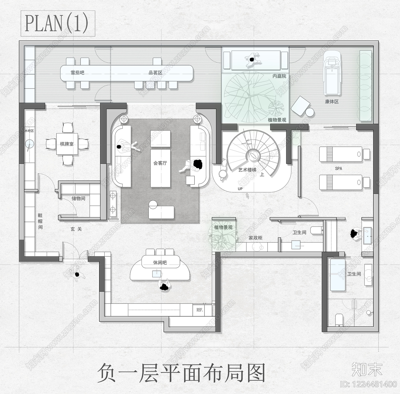 别墅cad施工图下载【ID:1224481400】