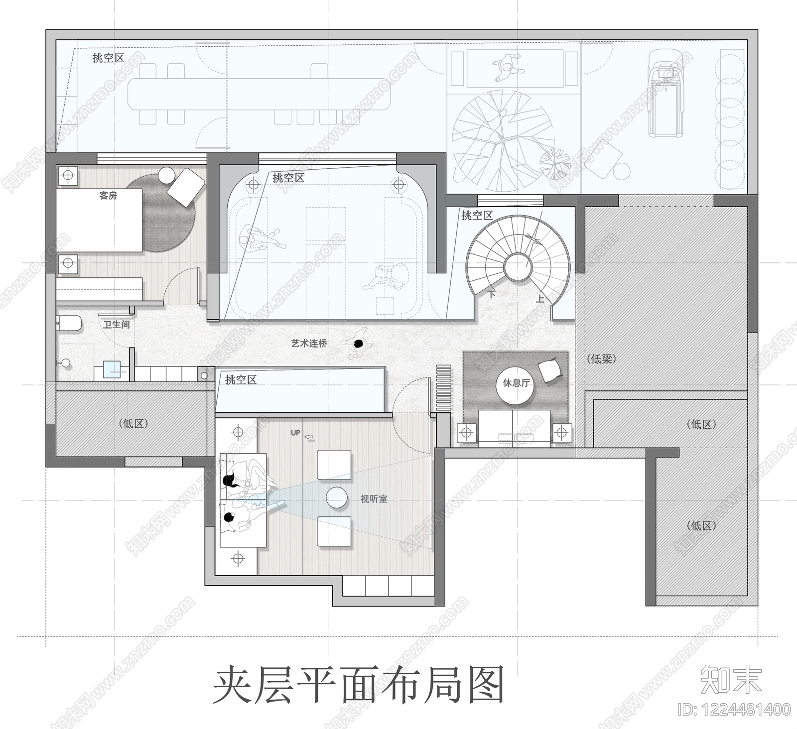 别墅cad施工图下载【ID:1224481400】