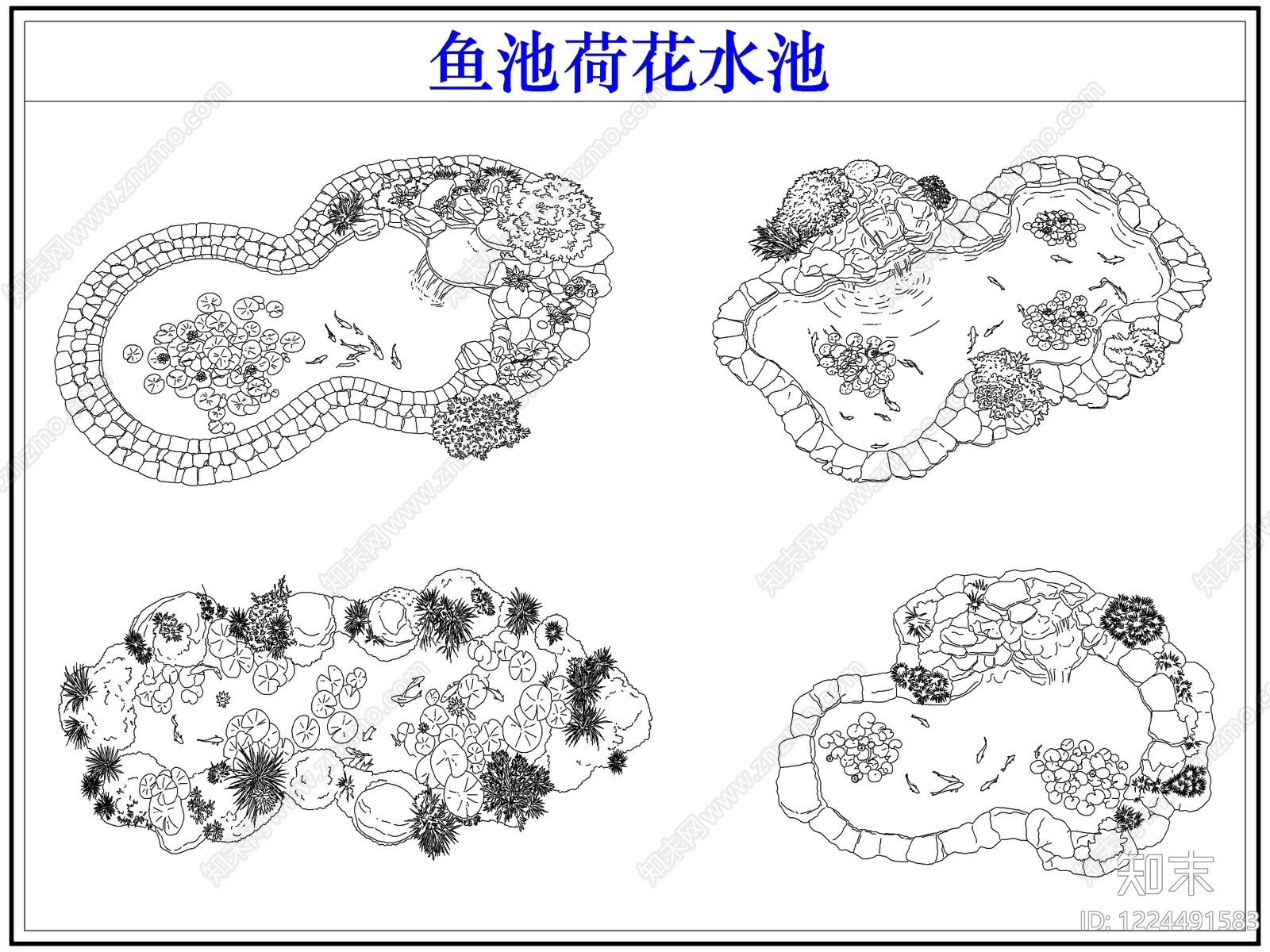 综合硬装构件图库CAD图纸