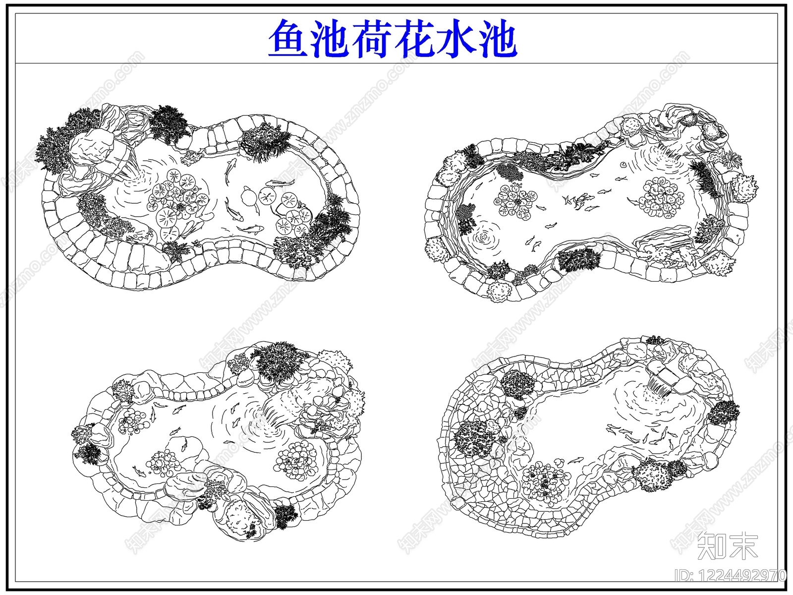 综合硬装构件图库CAD图纸