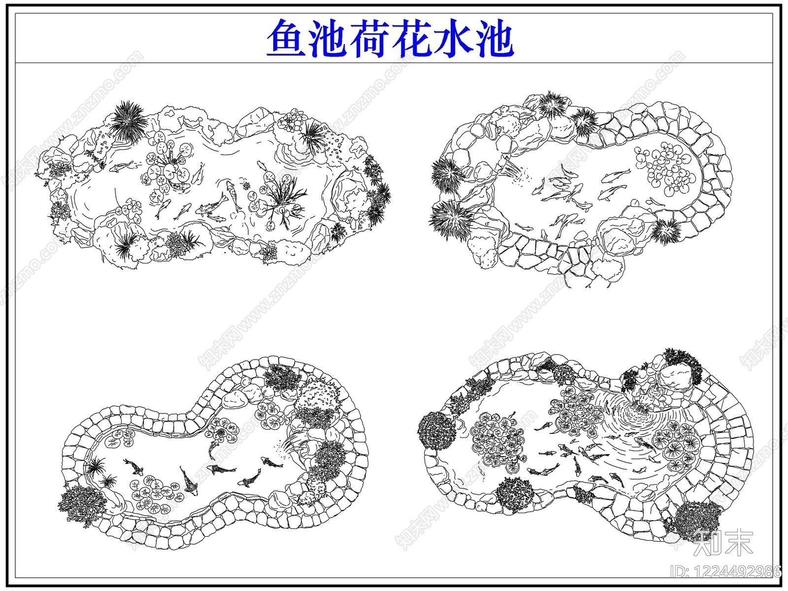 综合硬装构件图库CAD图纸