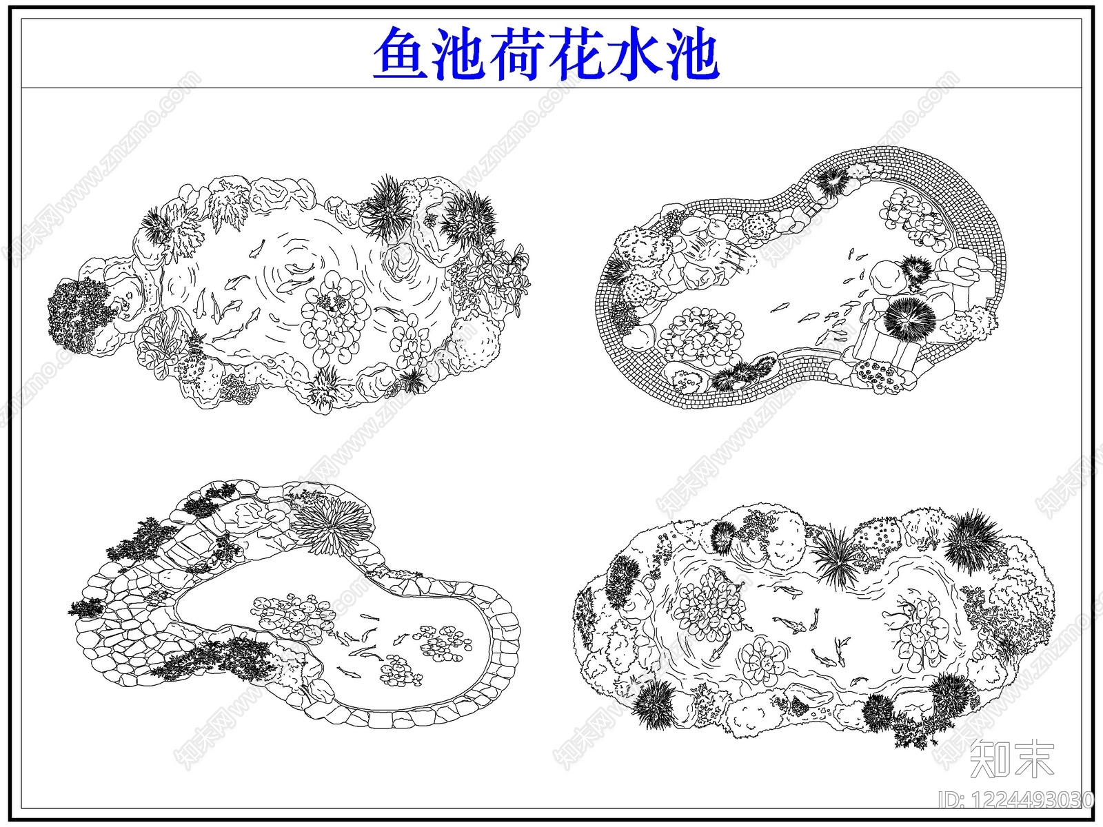 综合硬装构件图库CAD图纸
