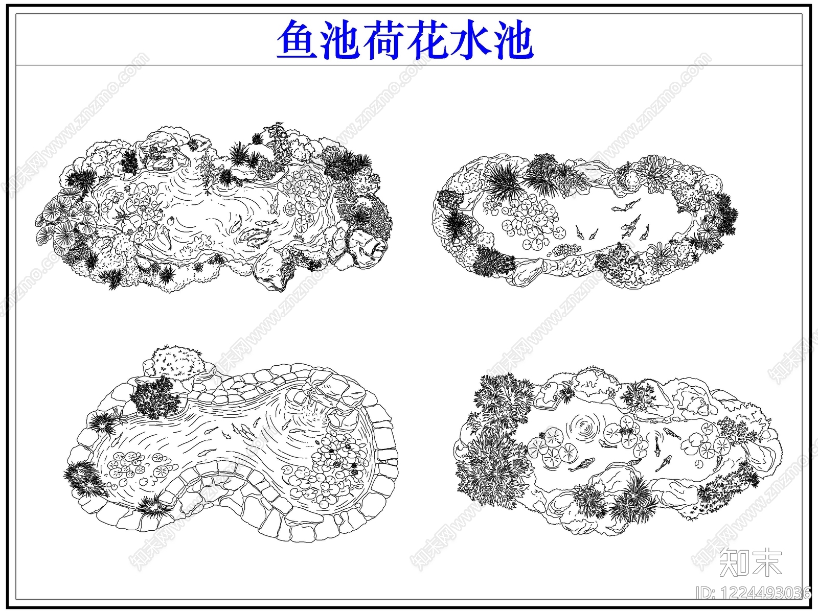 综合硬装构件图库CAD图纸