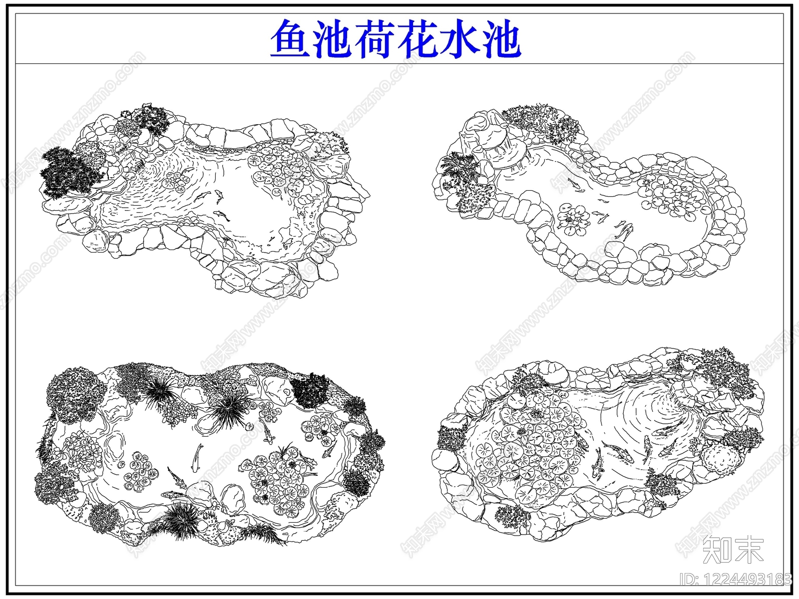 综合硬装构件图库CAD图纸