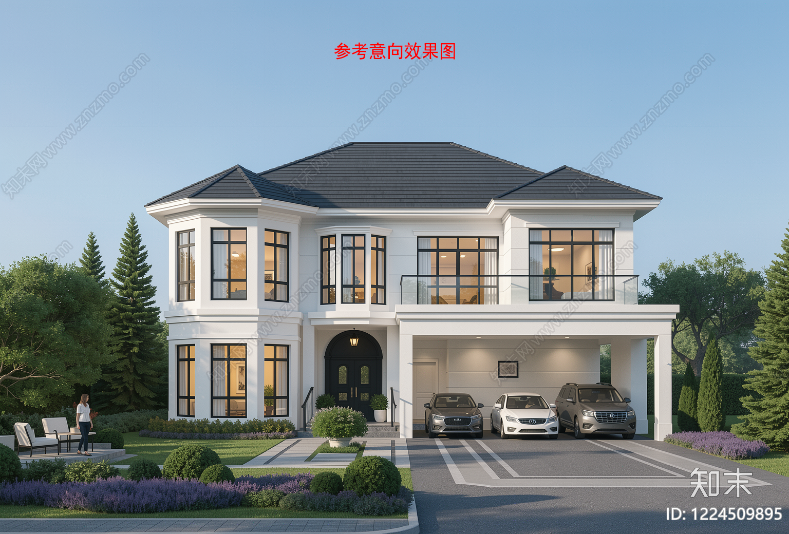 别墅建筑CAD图纸