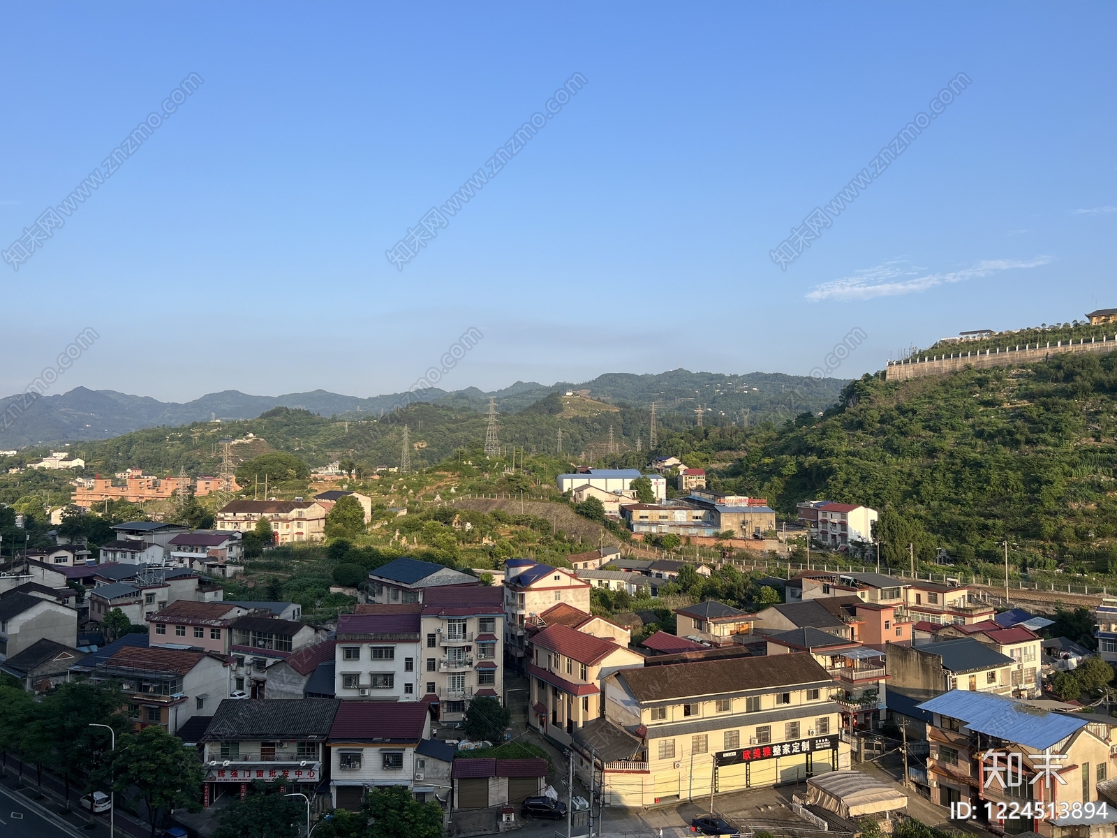 小区外景高清贴图材质