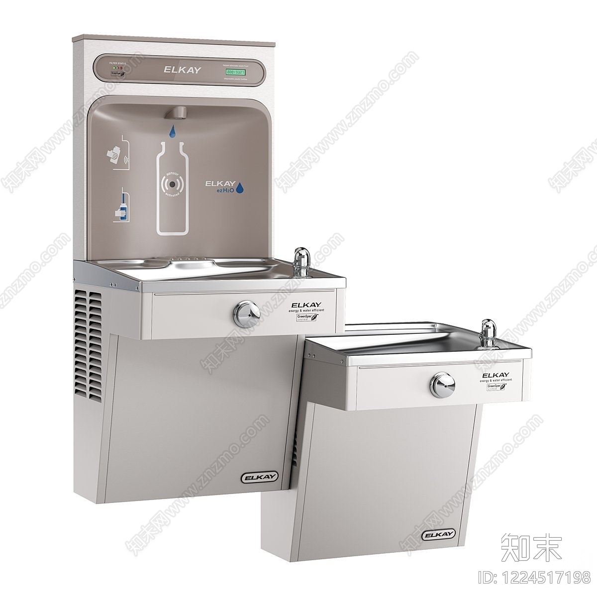 现代简约公用器材3D模型下载【ID:1224517198】