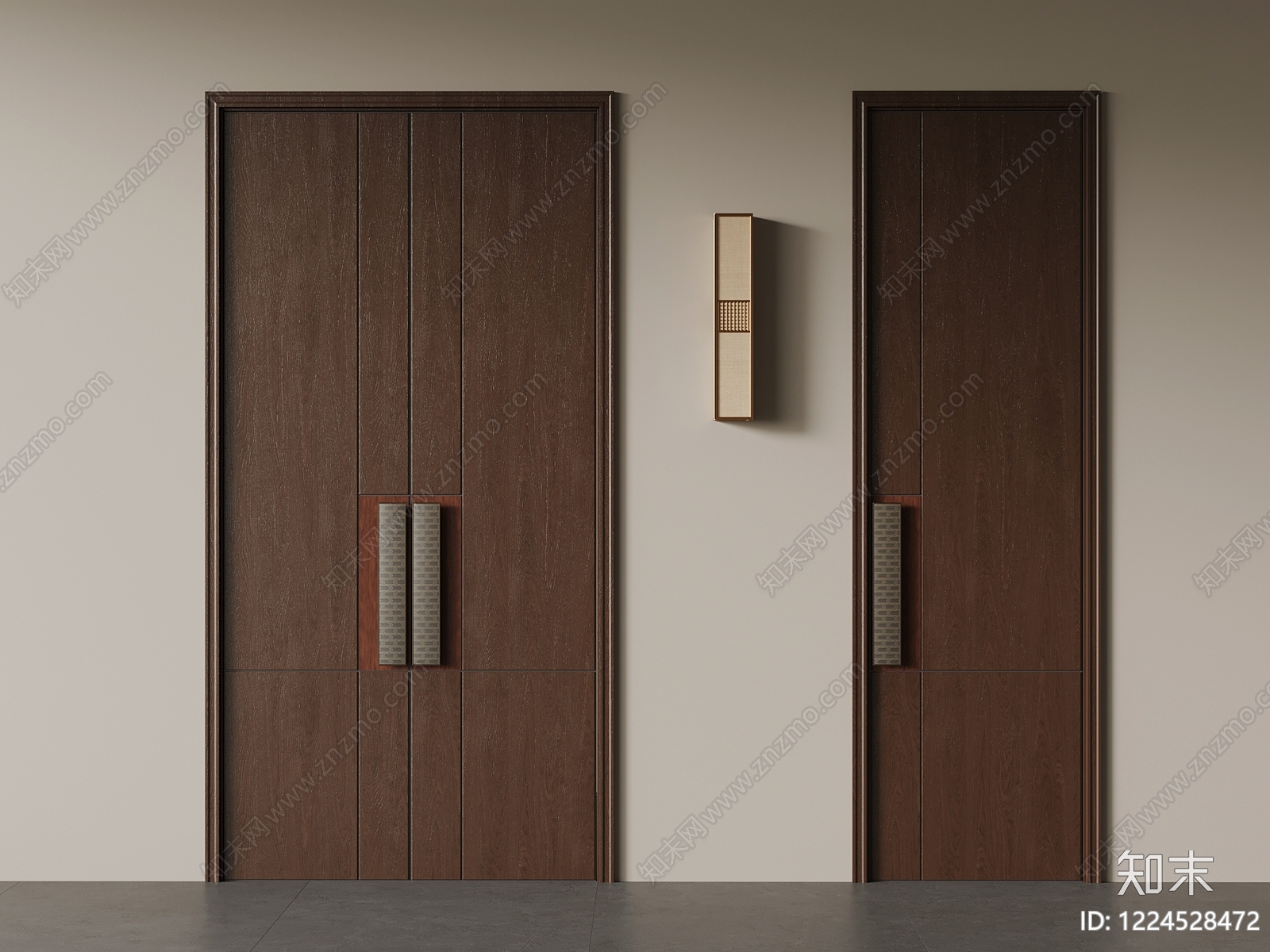 双开门3D模型下载【ID:1224528472】