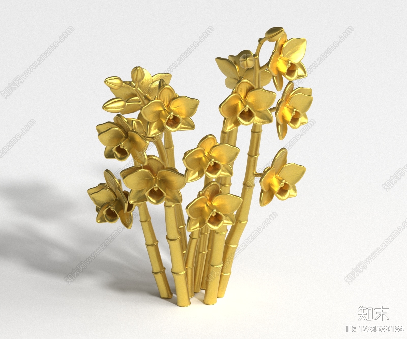 中式雕塑摆件3D模型下载【ID:1224539184】