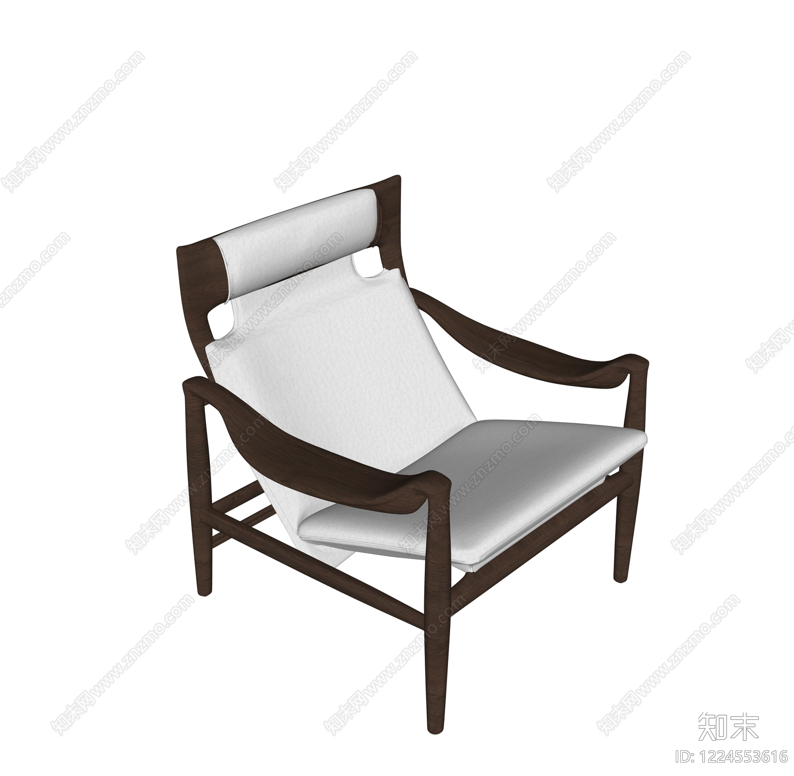 中古风休闲椅SU模型下载【ID:1224553616】