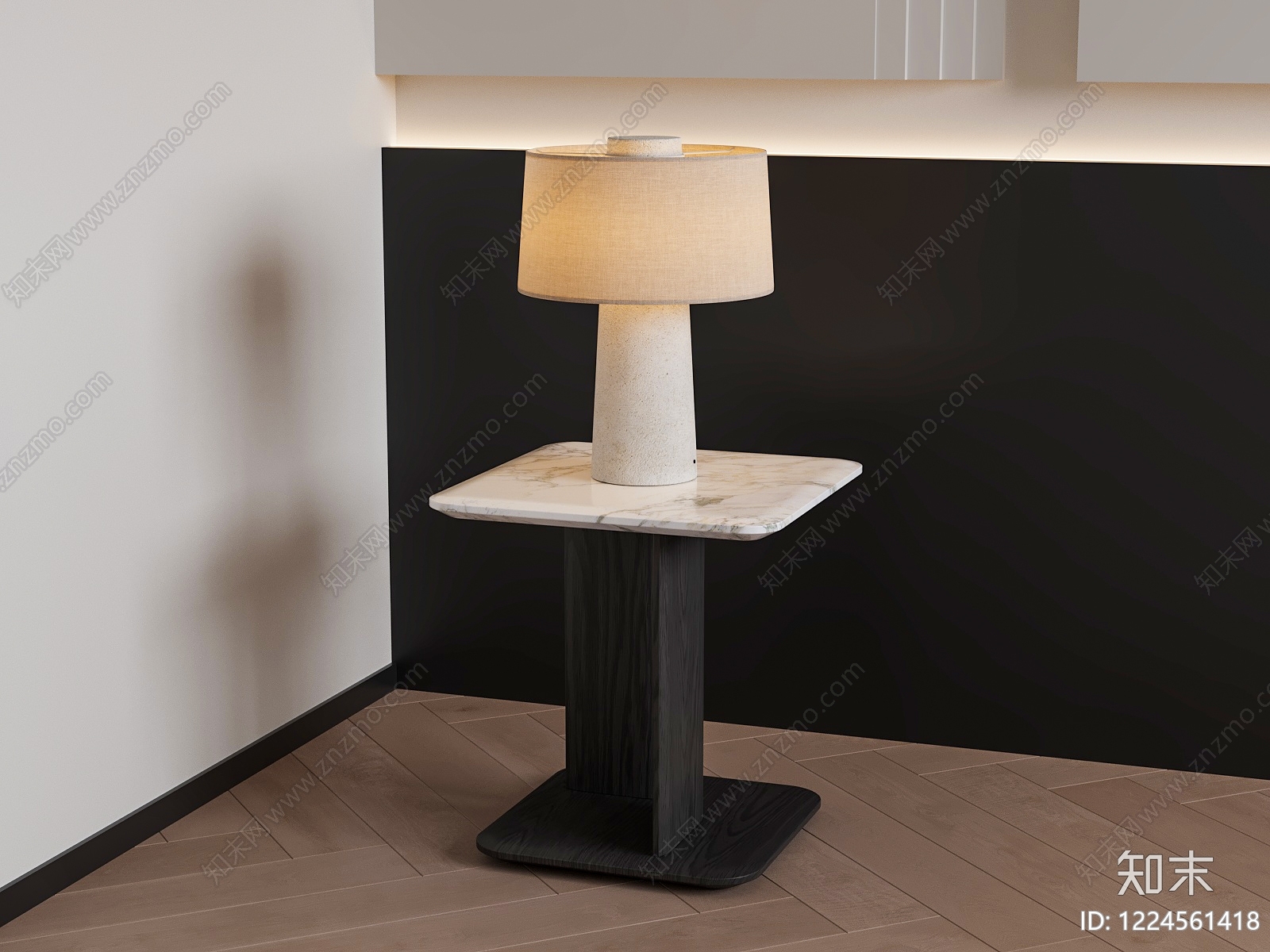 现代简约台灯3D模型下载【ID:1224561418】