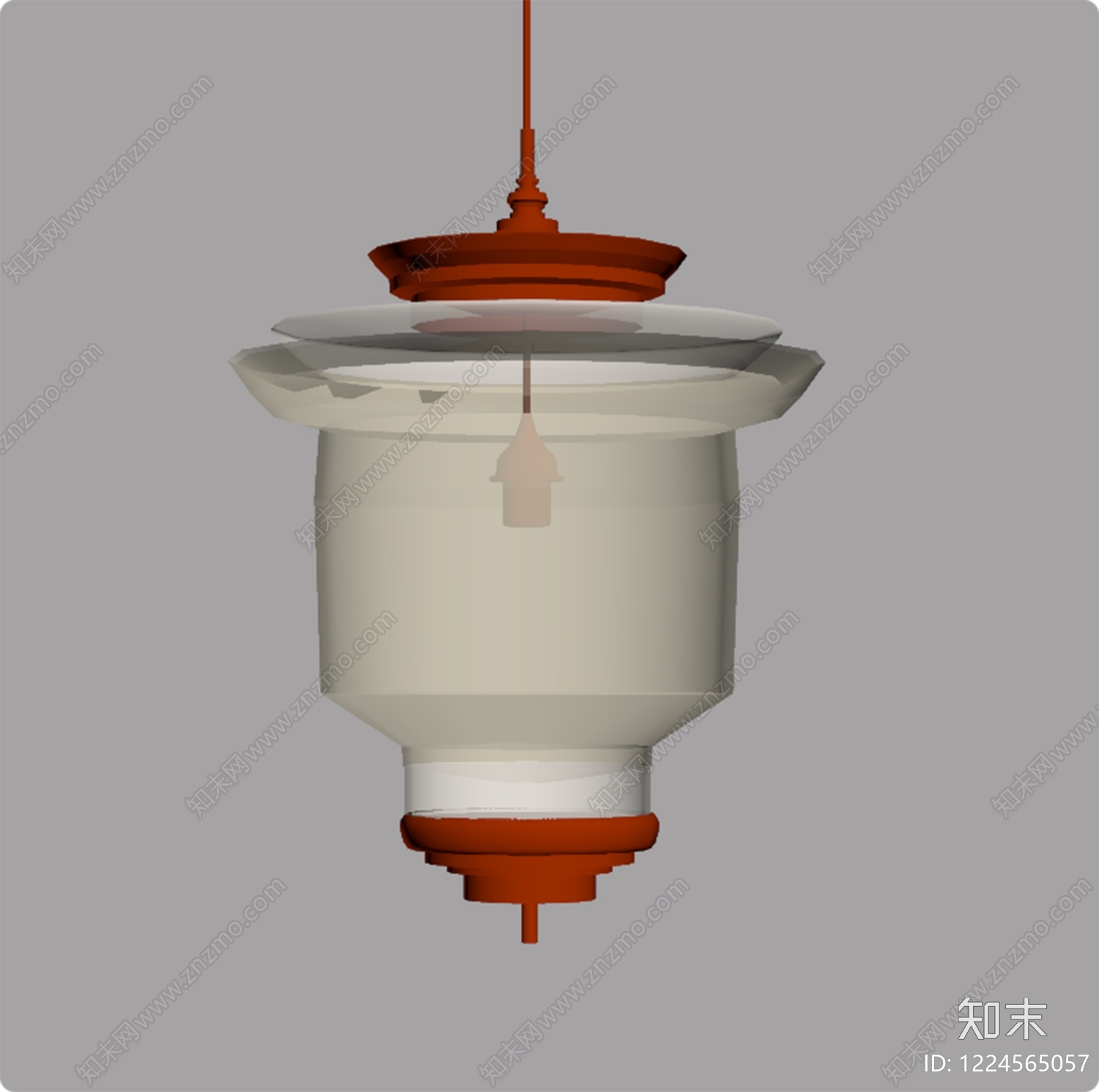 新中式儿童房吊灯3D模型下载【ID:1224565057】