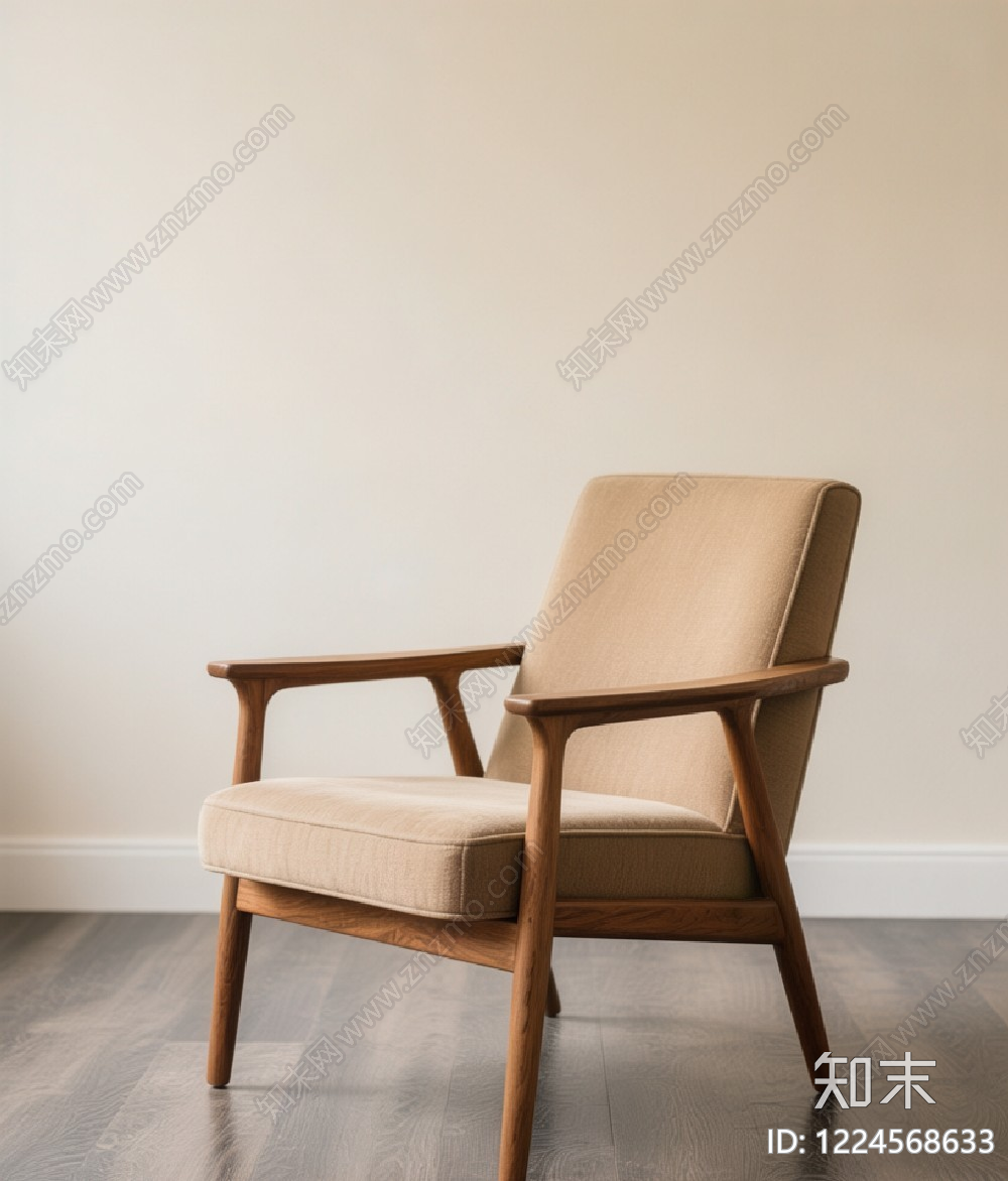 休闲椅SU模型下载【ID:1224568633】