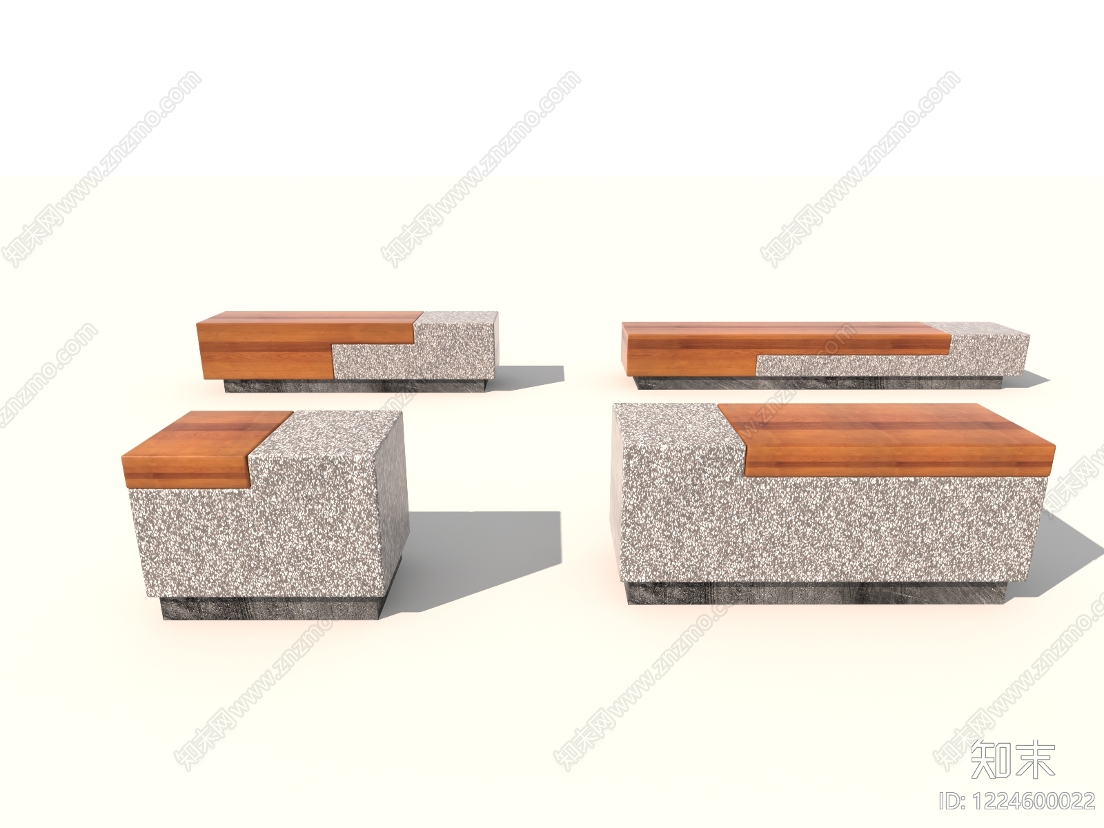 现代休闲桌椅3D模型下载【ID:1224600022】