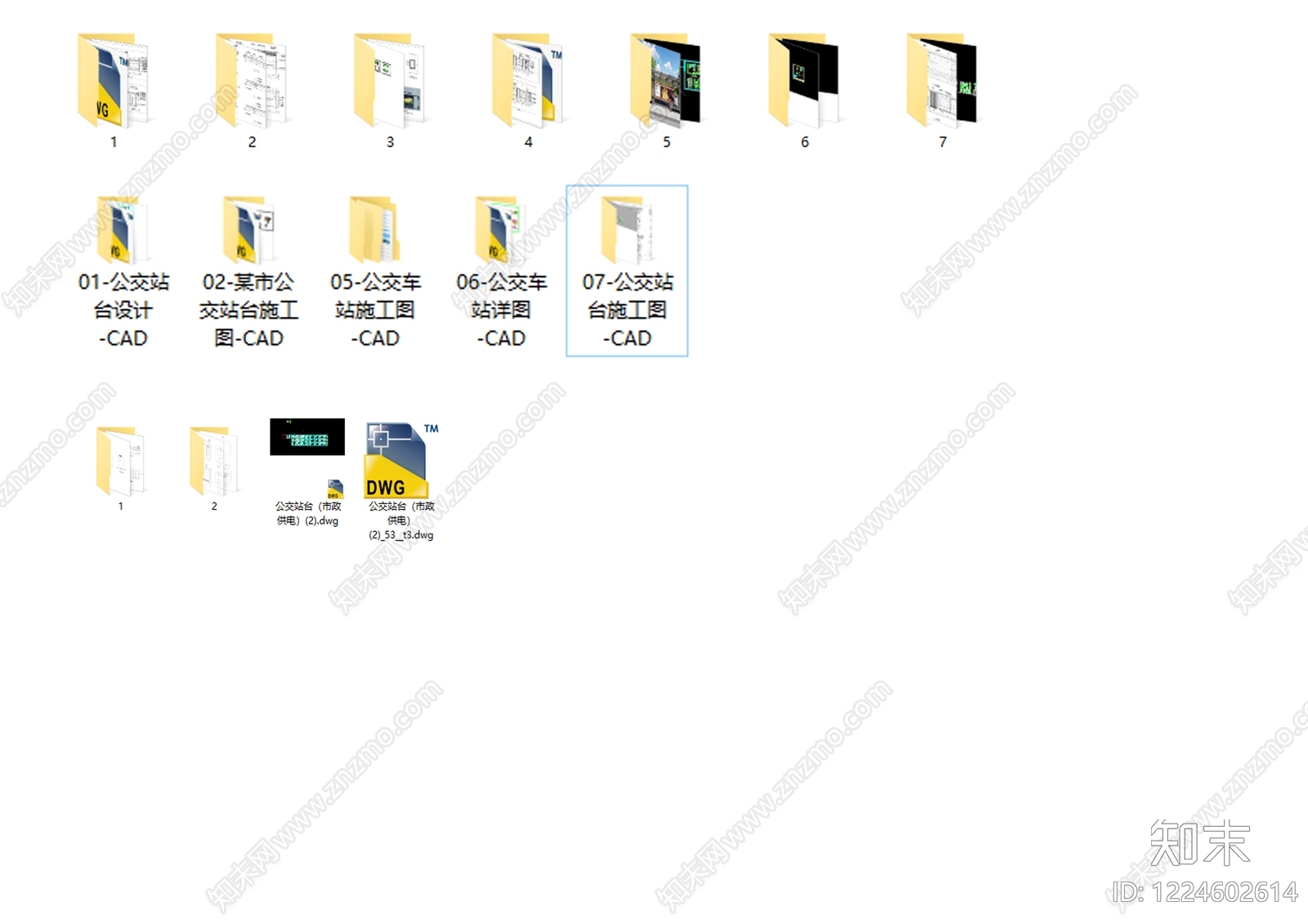 交通空间cad施工图下载【ID:1224602614】