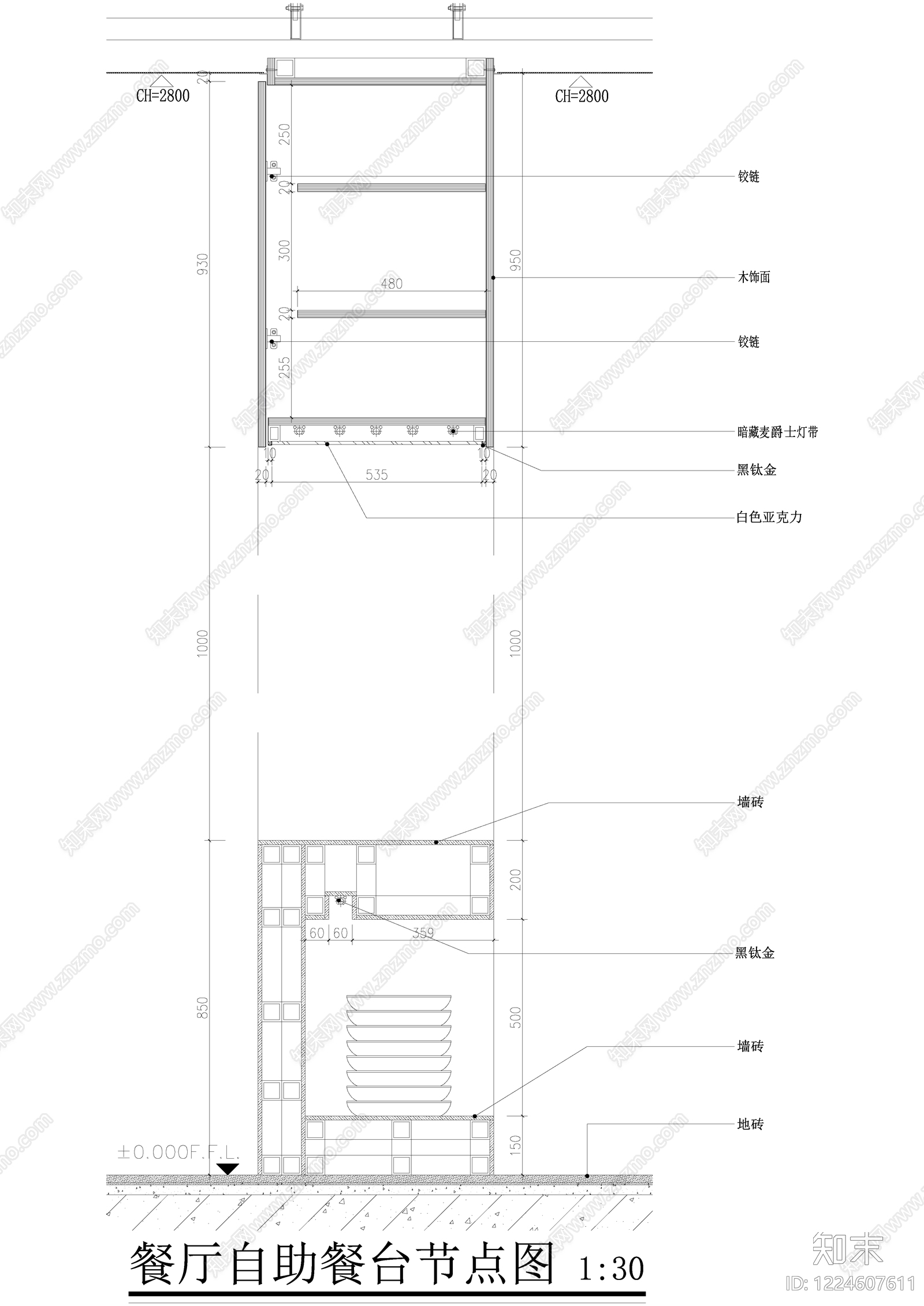 其他室内工艺节点CAD图纸
