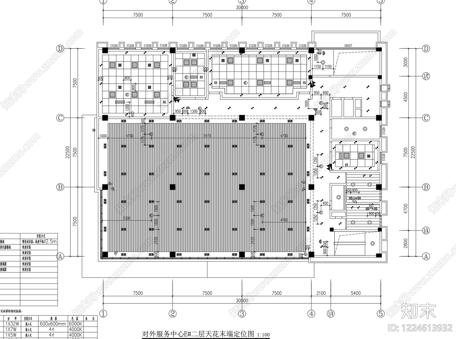 其他教育空间cad施工图下载【ID:1224613932】