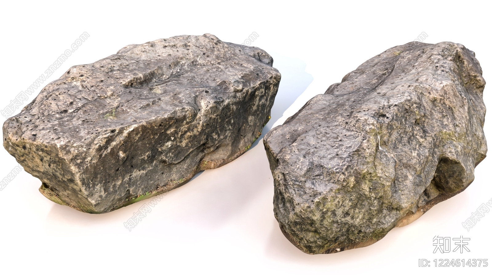 侘寂雕塑摆件3D模型下载【ID:1224614375】