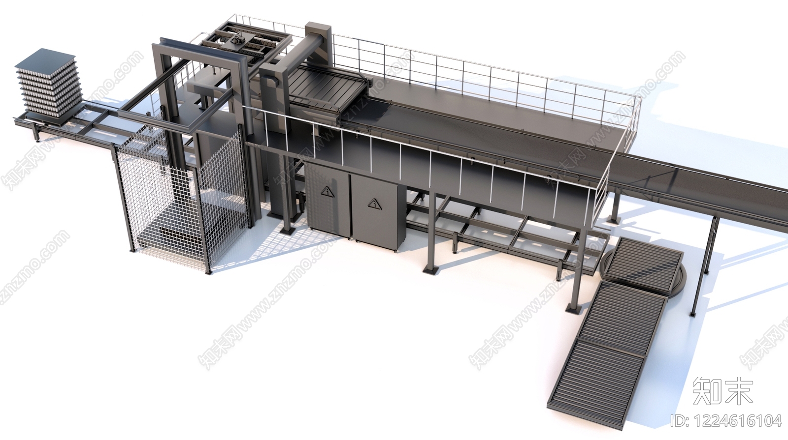 工业风工业设备3D模型下载【ID:1224616104】