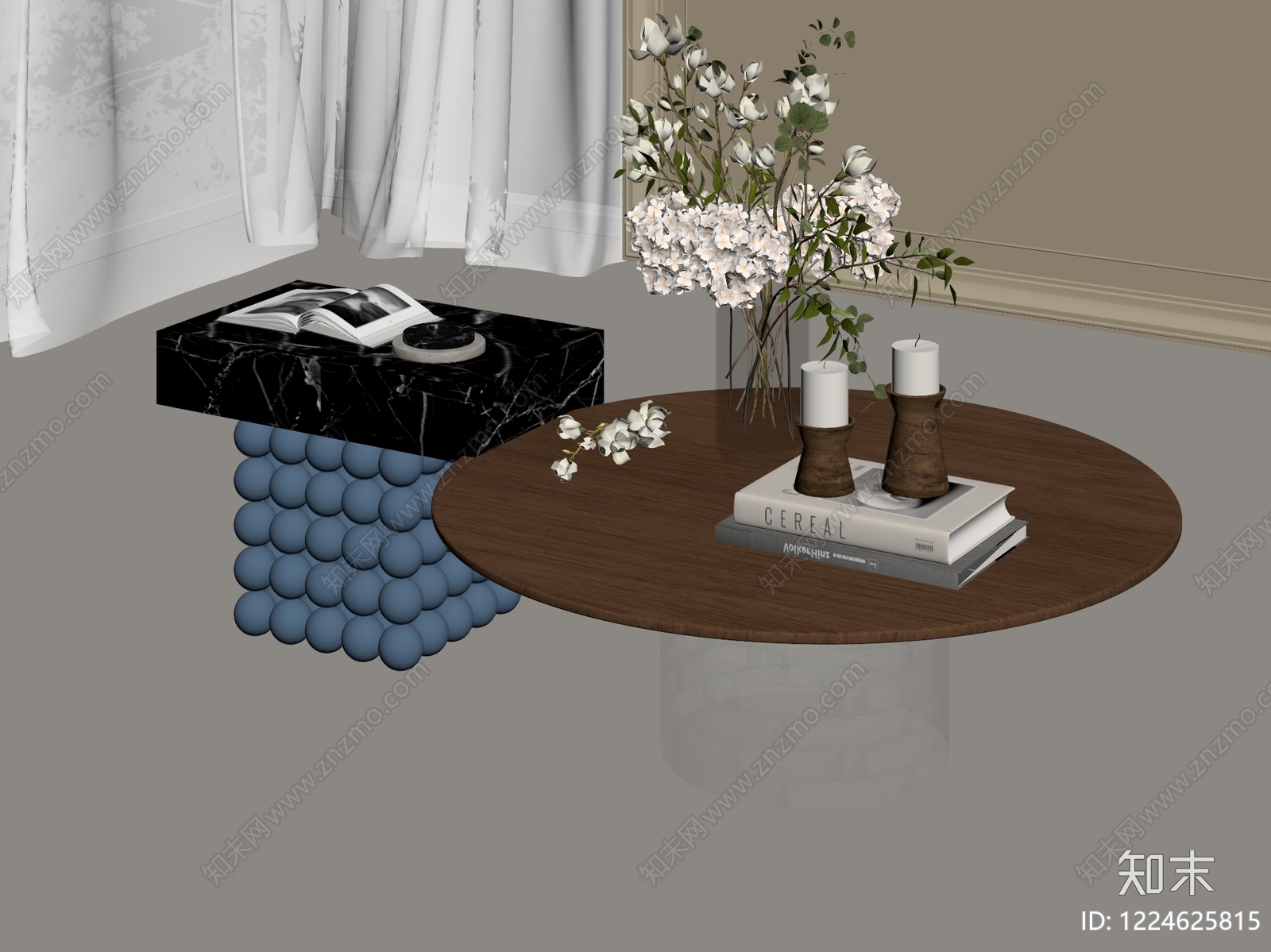 现代几类组合3D模型下载【ID:1224625815】