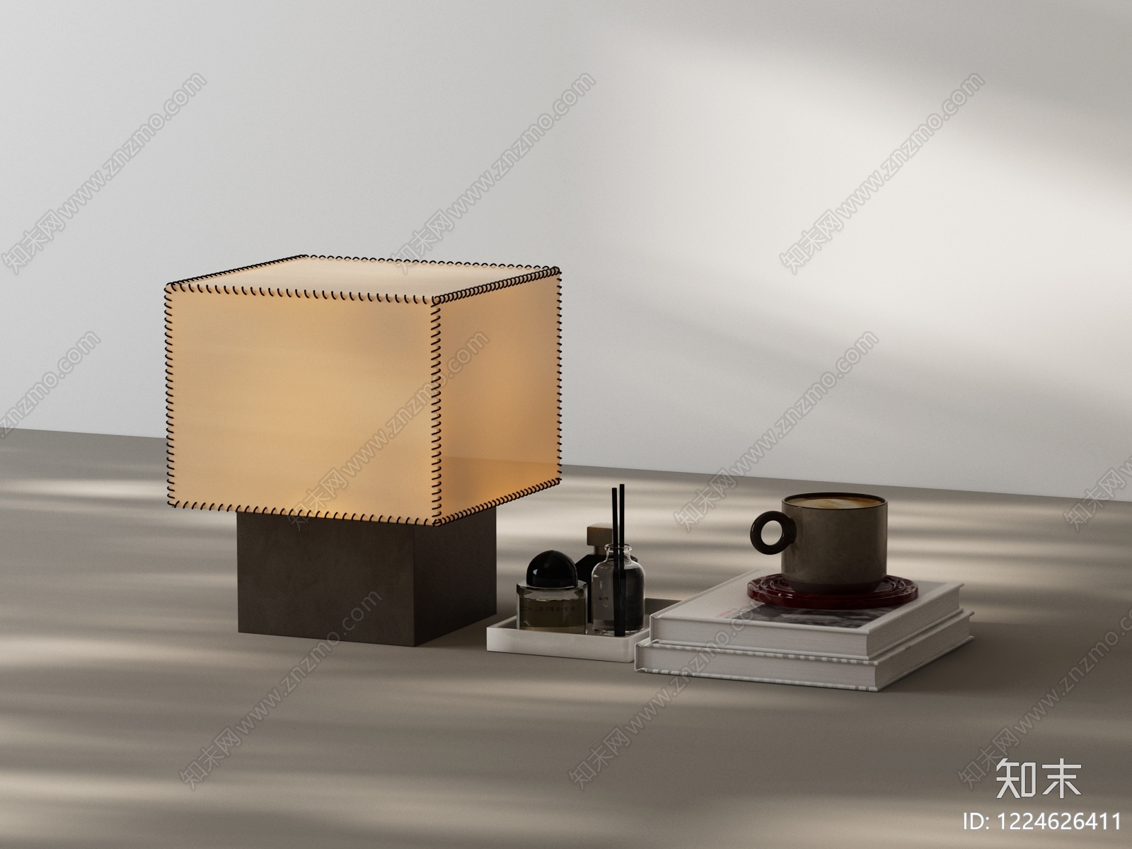现代简约台灯3D模型下载【ID:1224626411】