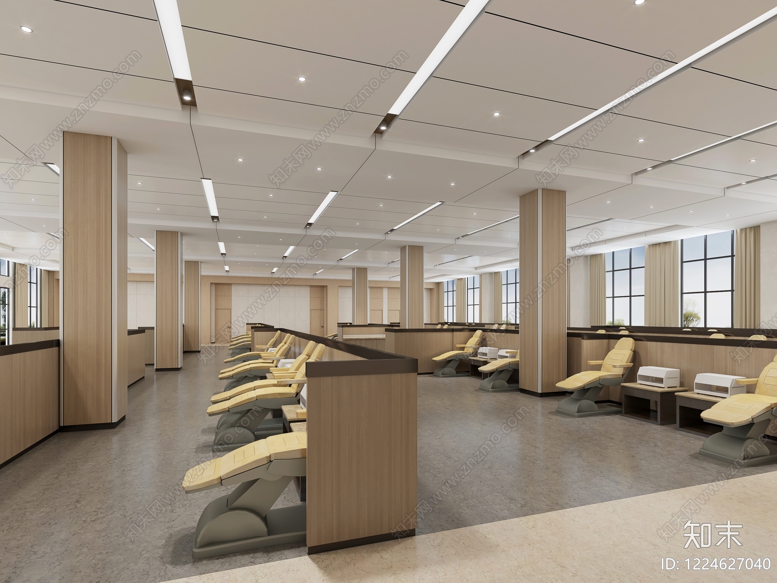 现代简约医院3D模型下载【ID:1224627040】