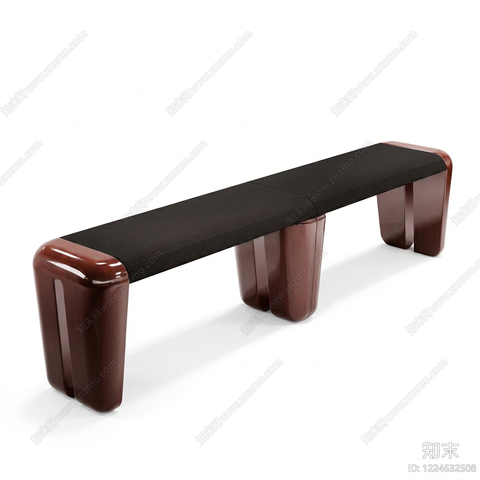 现代沙发凳3D模型下载【ID:1224632508】