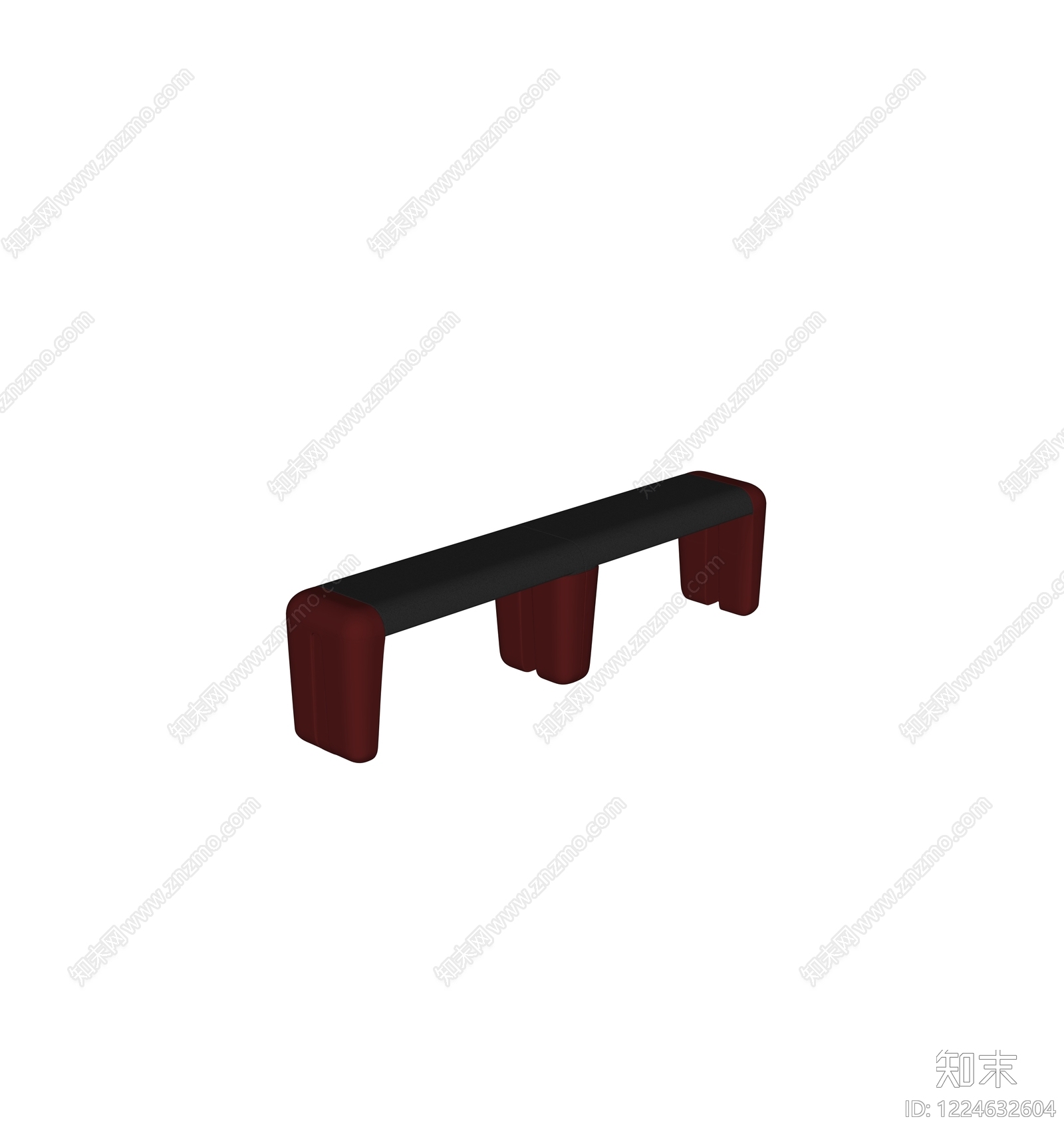 现代沙发凳SU模型下载【ID:1224632604】