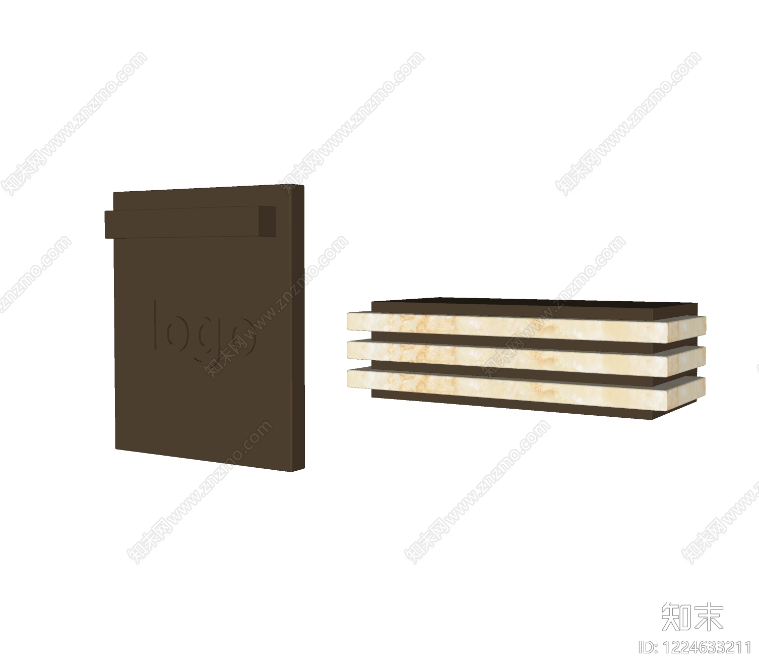 现代灯具组合SU模型下载【ID:1224633211】
