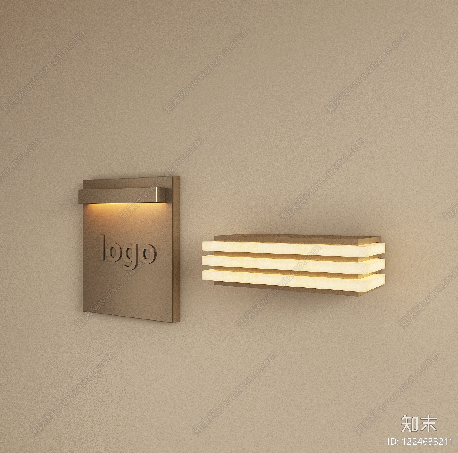 现代灯具组合SU模型下载【ID:1224633211】
