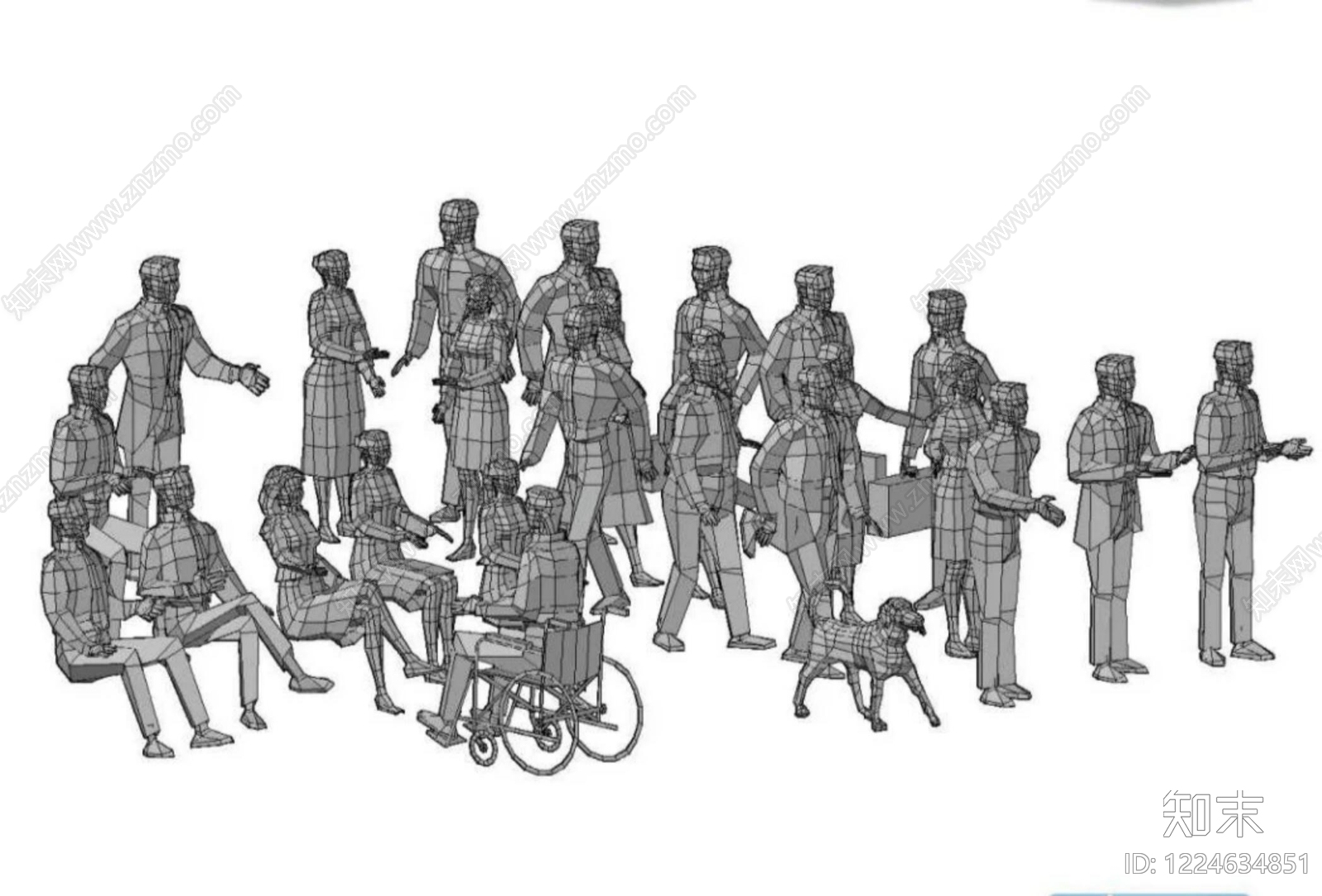 人物CAD图纸