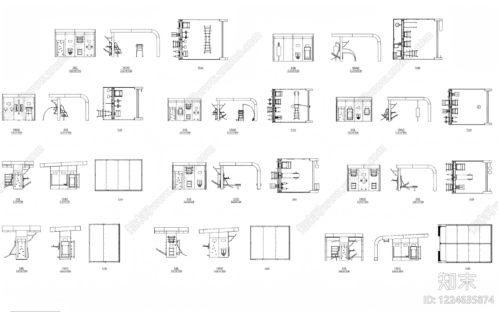 家具图库CAD图纸