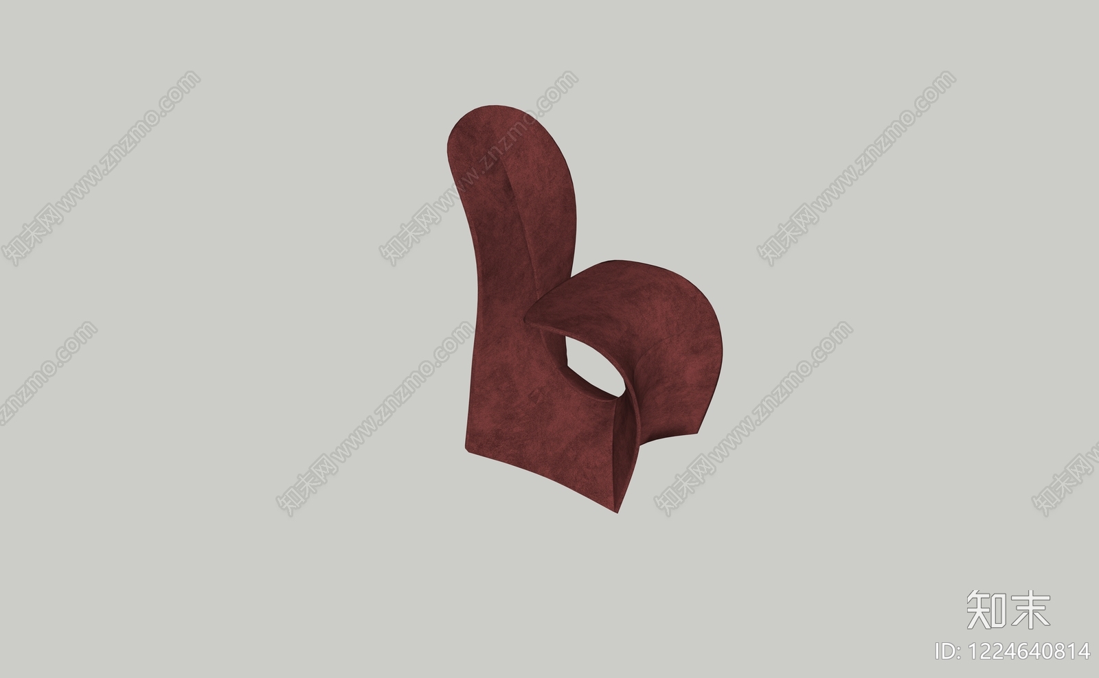 现代休闲椅3D模型下载【ID:1224640814】