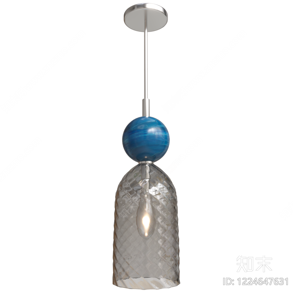 现代小吊灯3D模型下载【ID:1224647631】