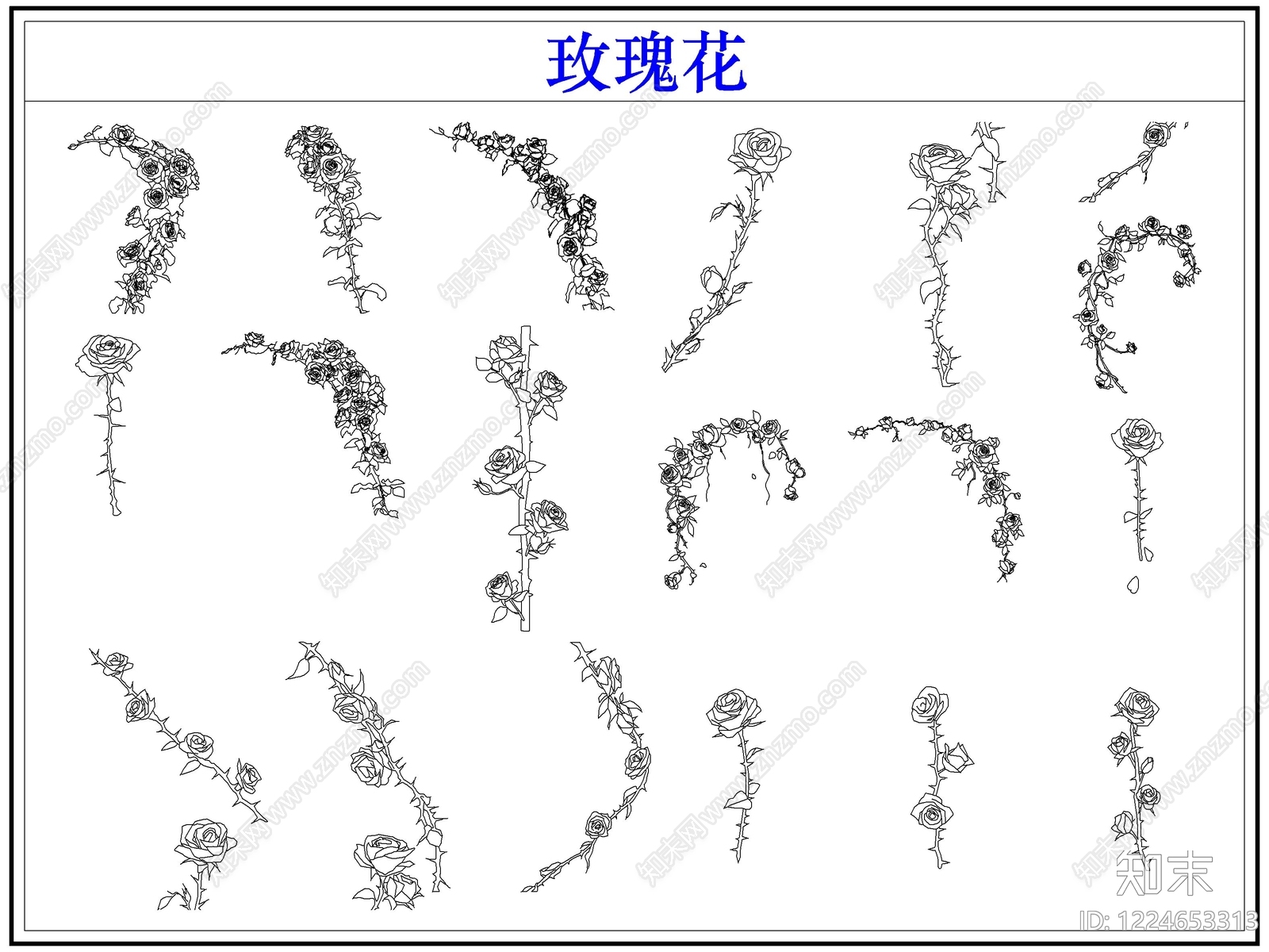 花CAD图纸