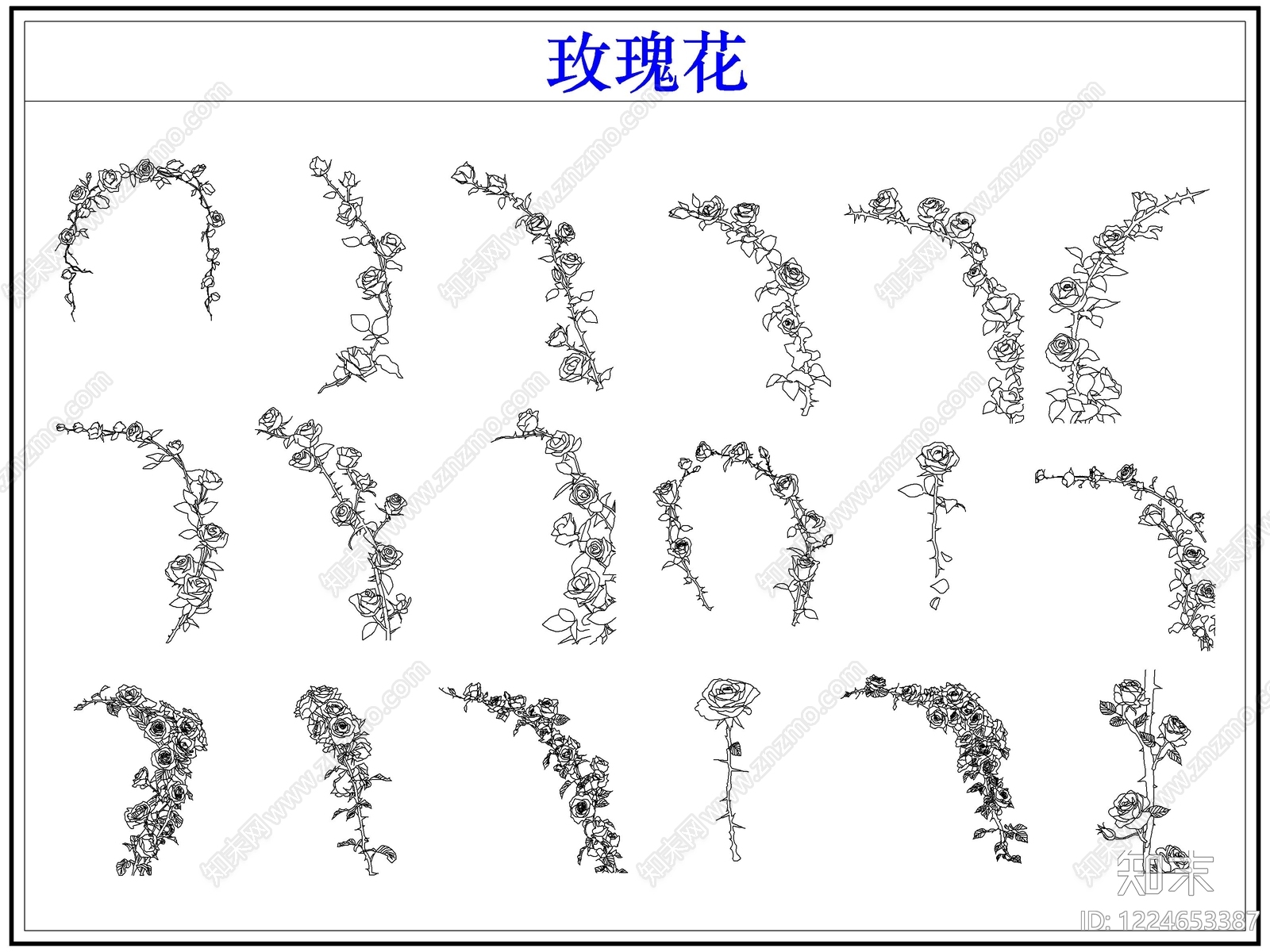 花cad施工图下载【ID:1224653387】