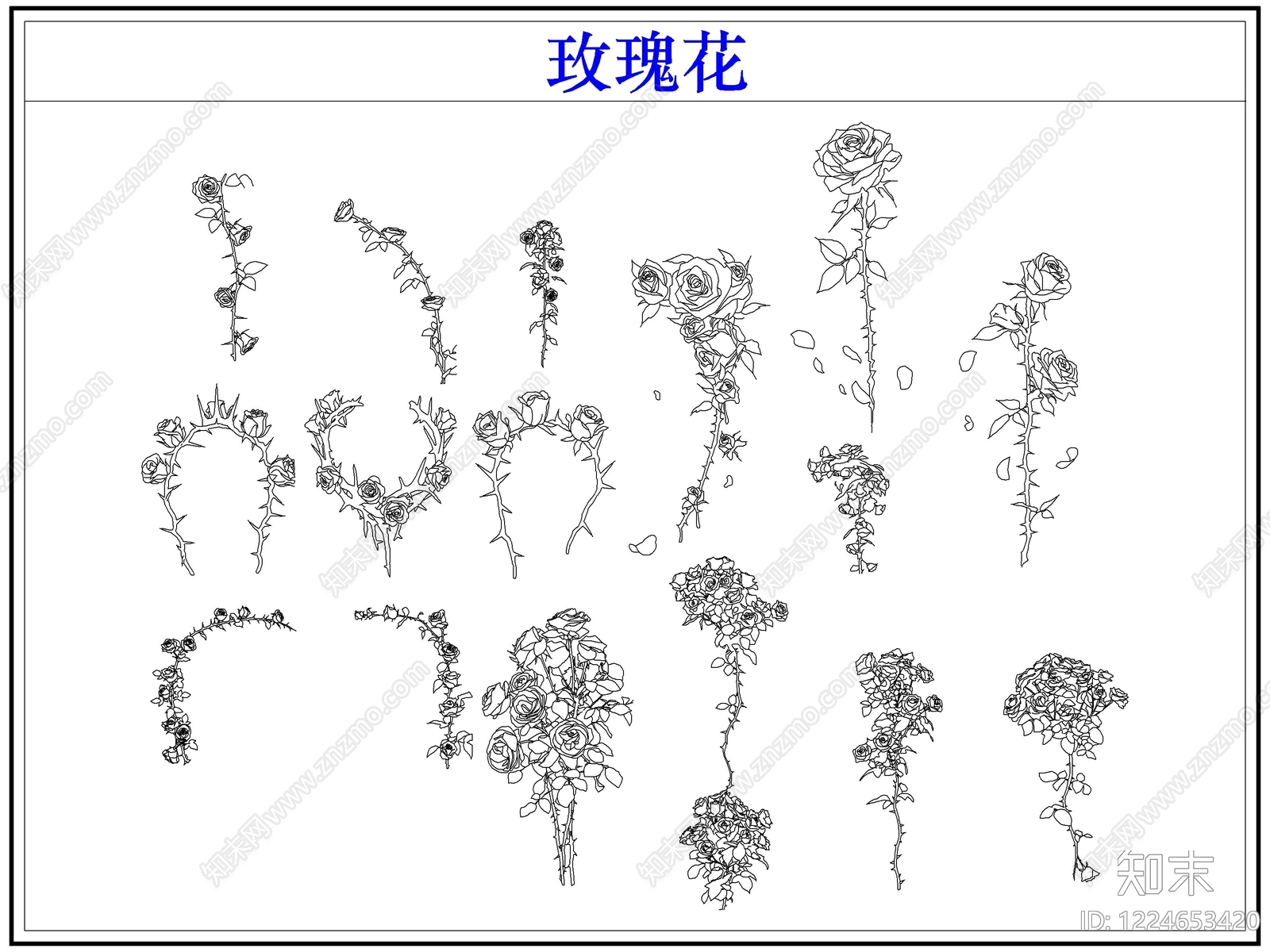 花CAD图纸
