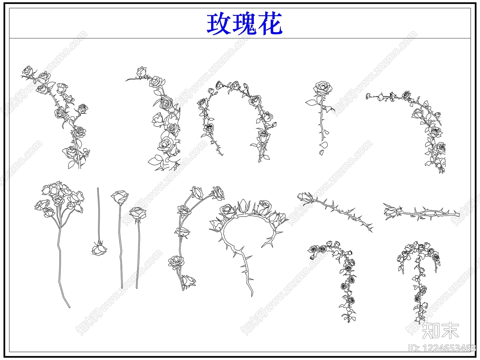 花CAD图纸