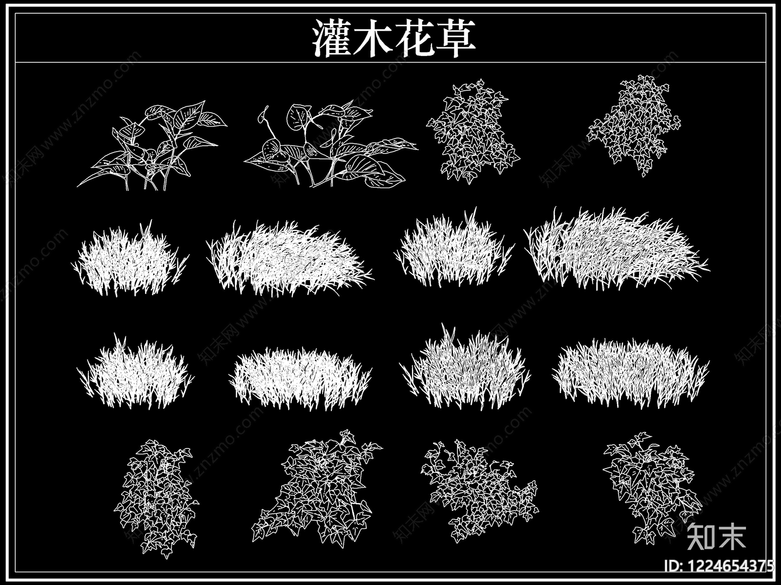 绿植CAD图纸
