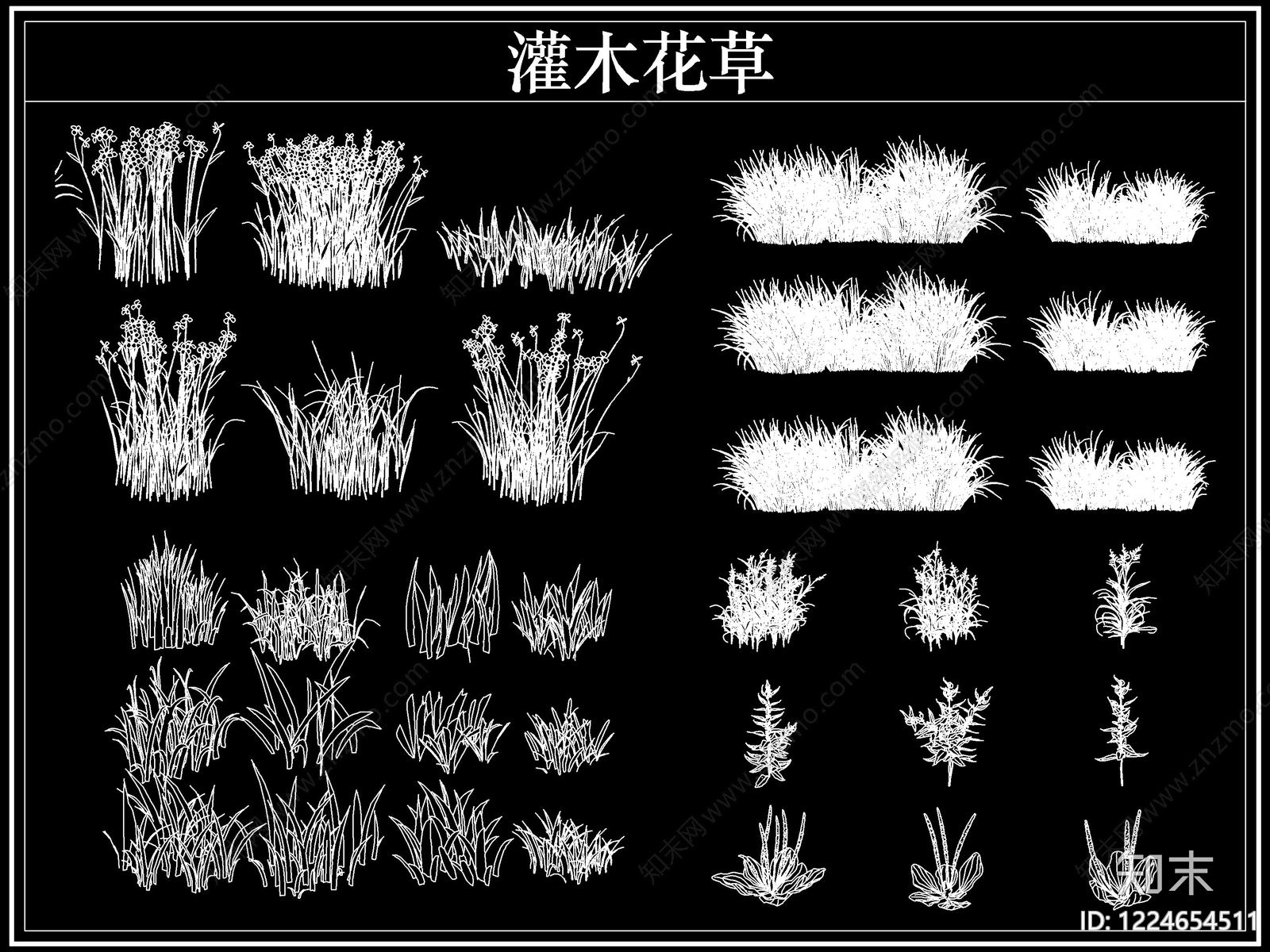 绿植CAD图纸