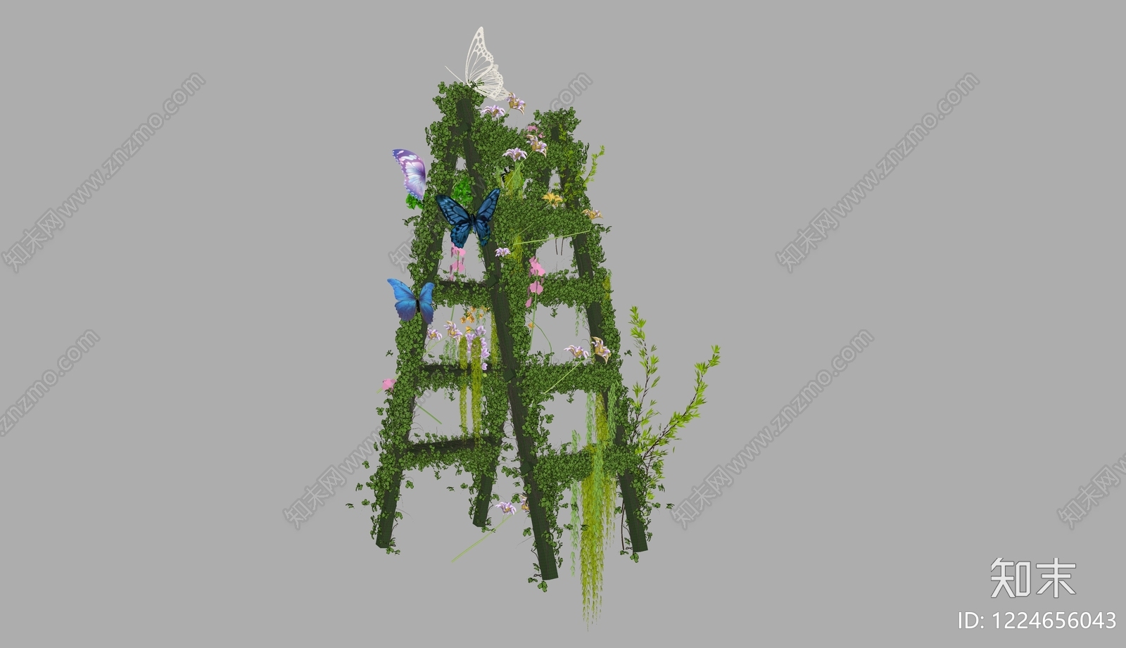 波西米亚其他商业美陈SU模型下载【ID:1224656043】