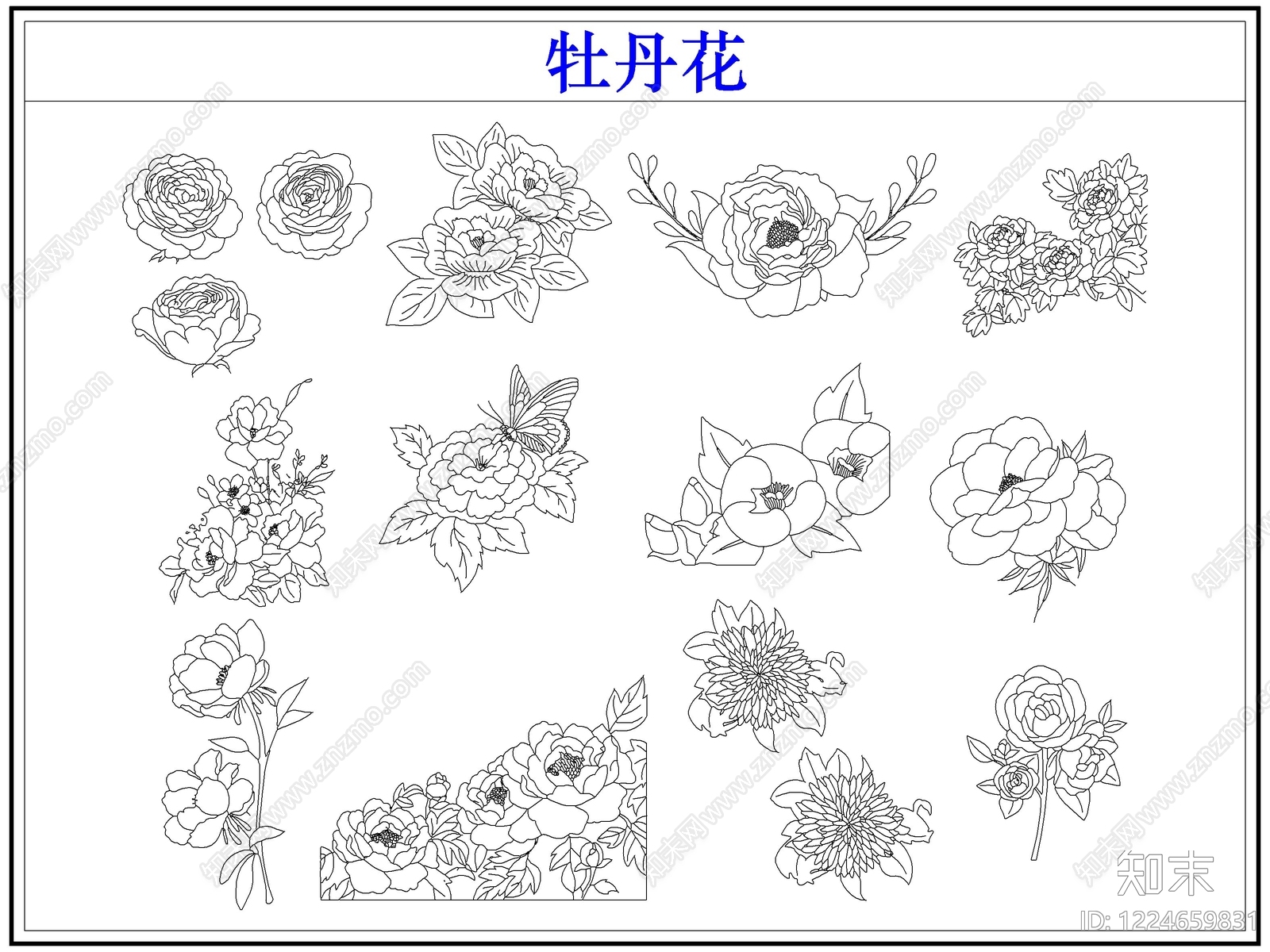 花CAD图纸