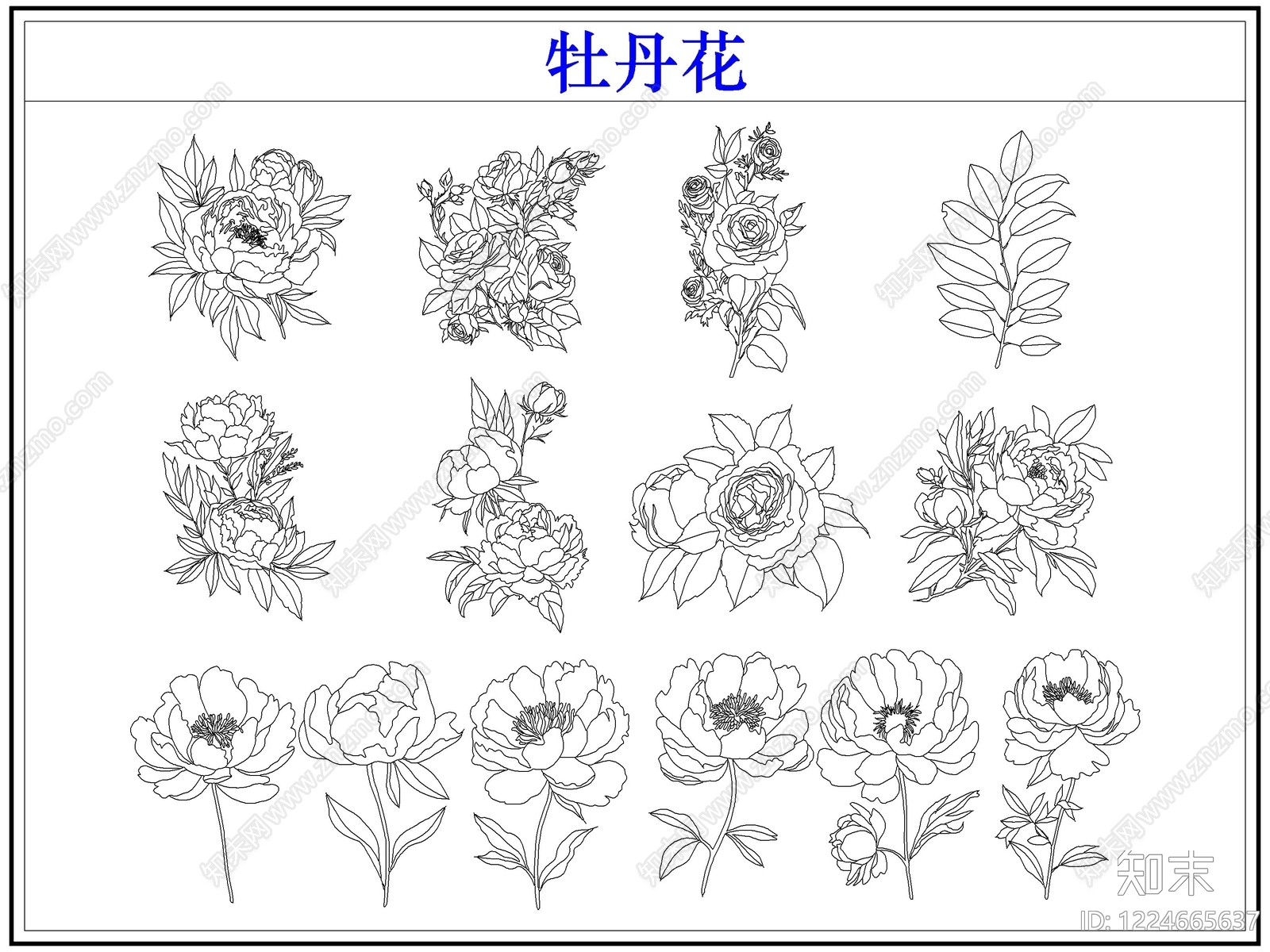 花CAD图纸