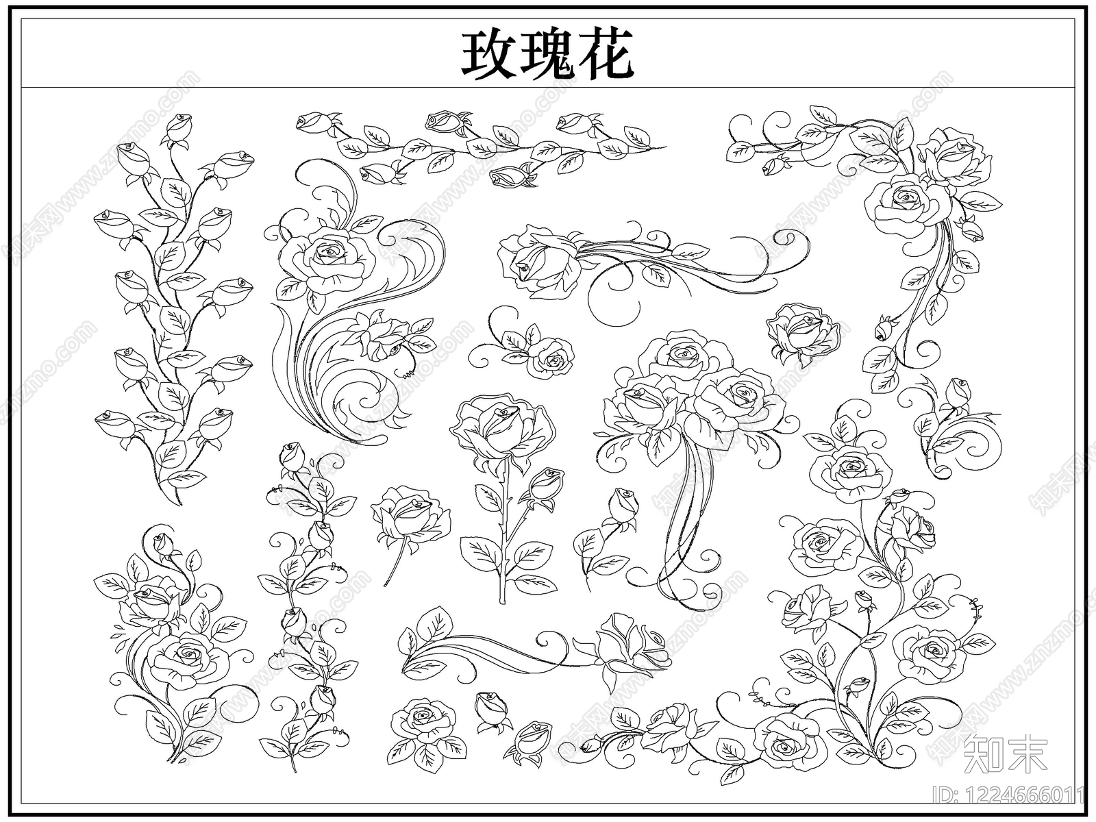 花CAD图纸