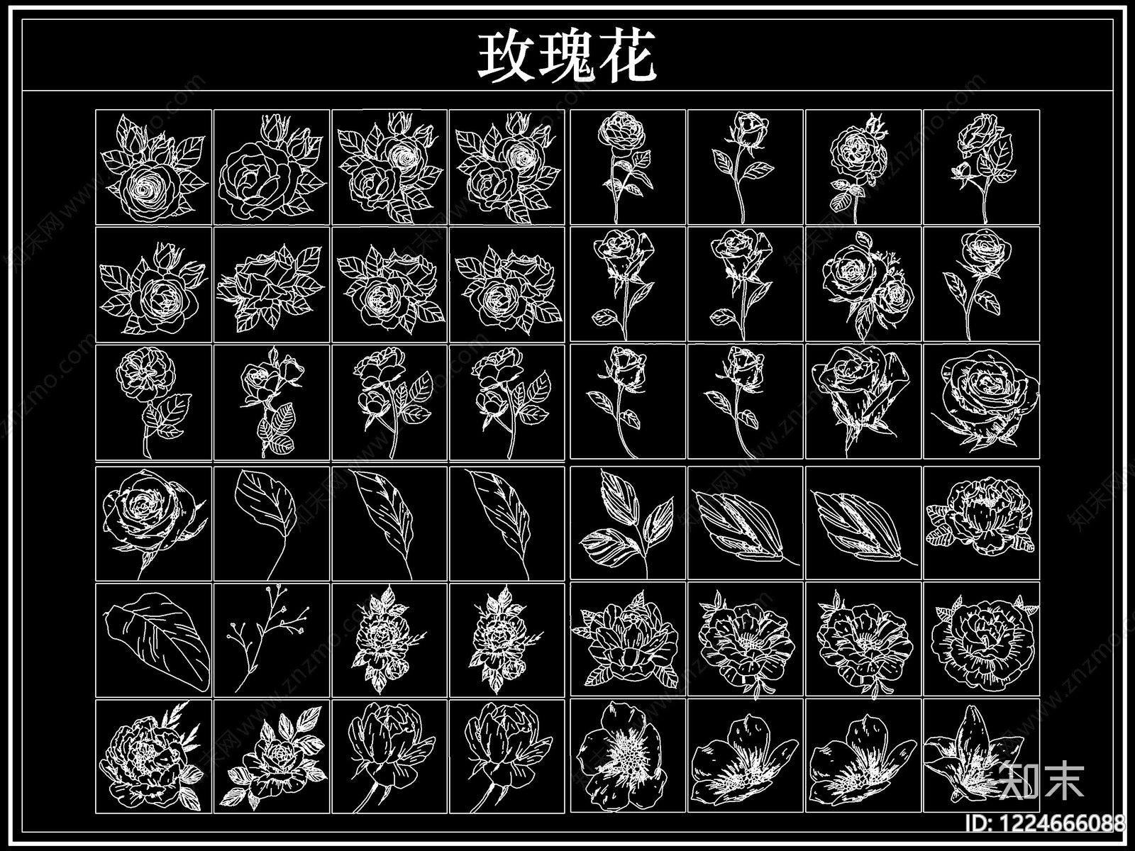 花CAD图纸