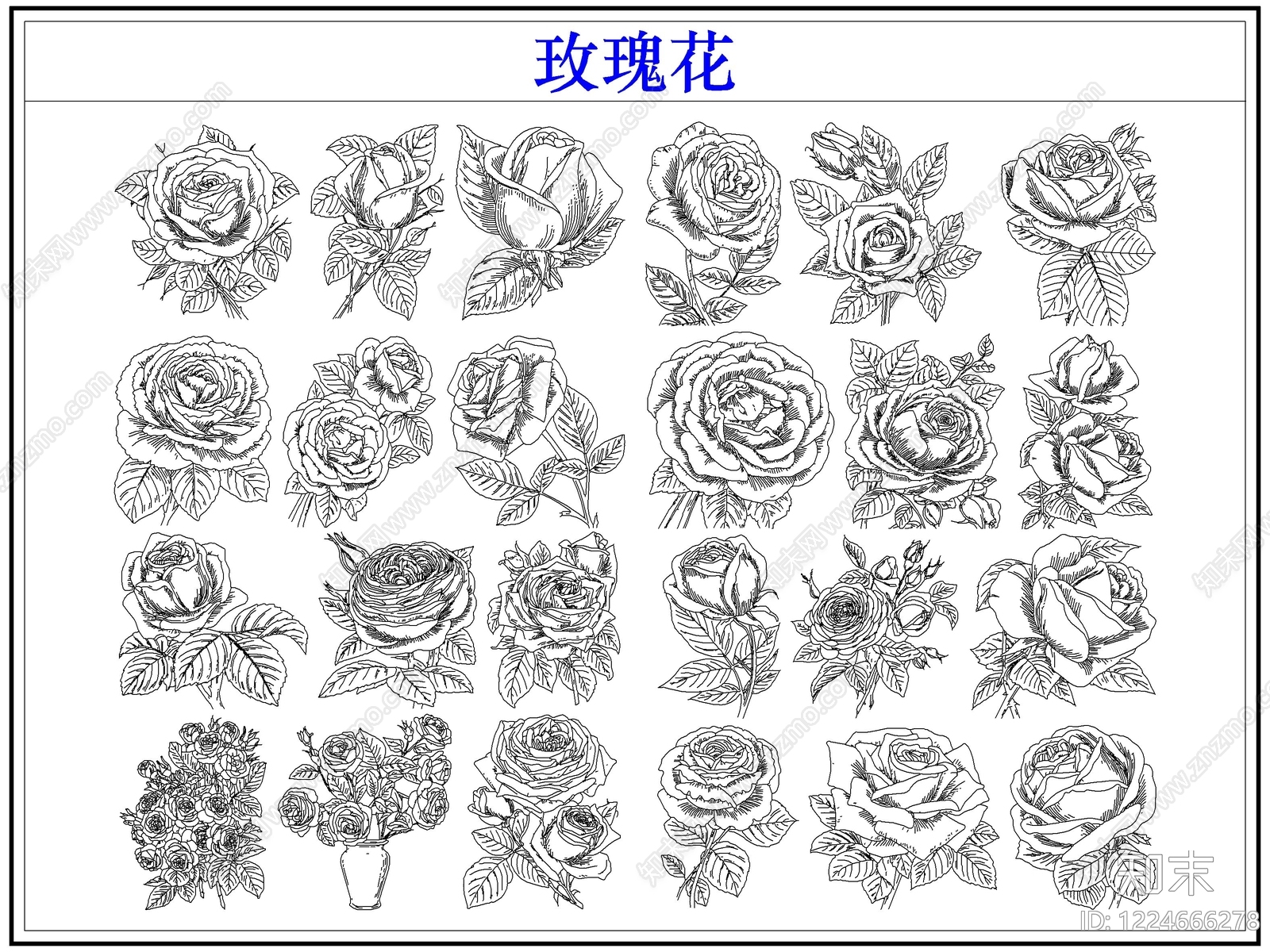 花CAD图纸