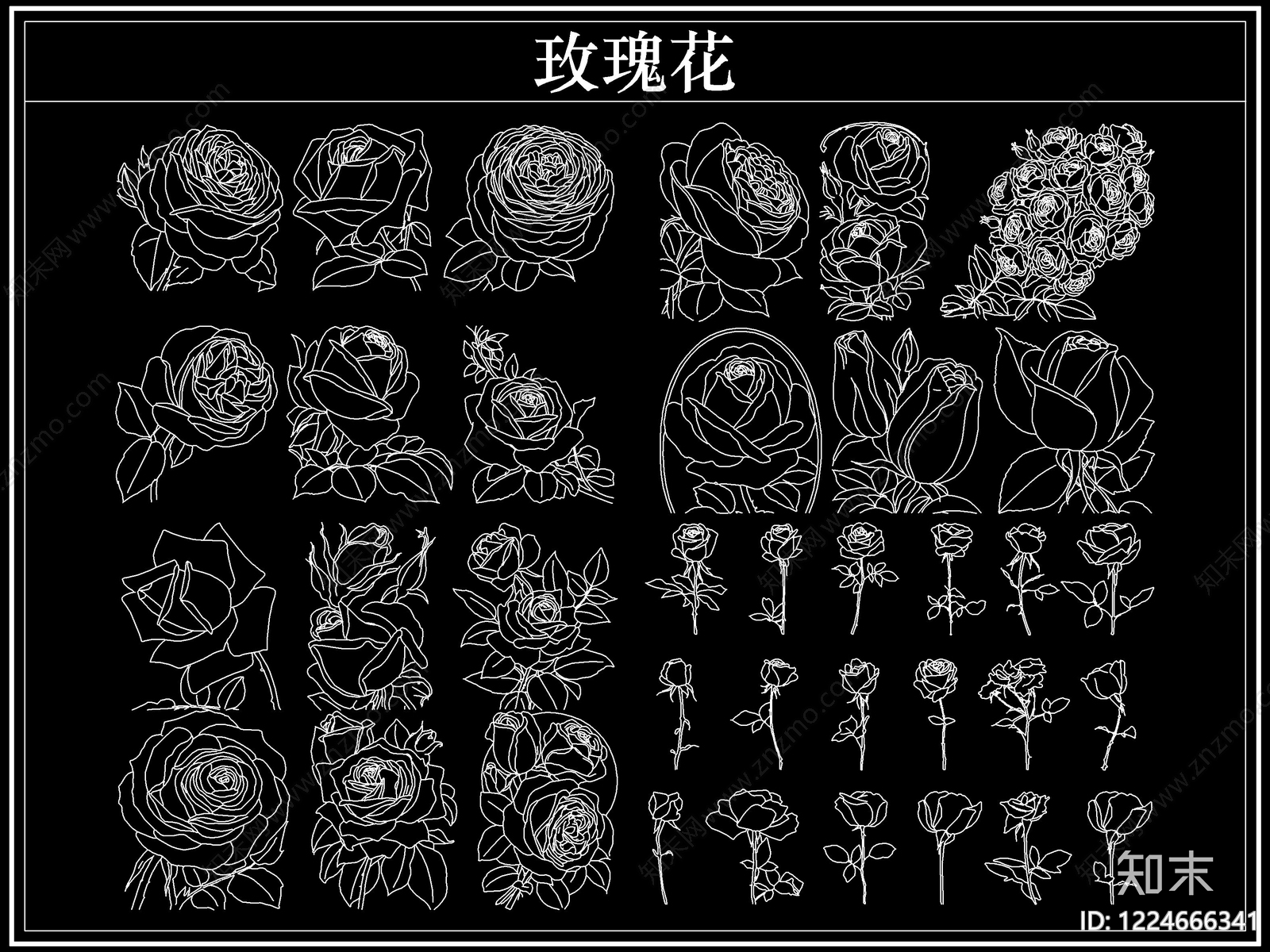 花CAD图纸