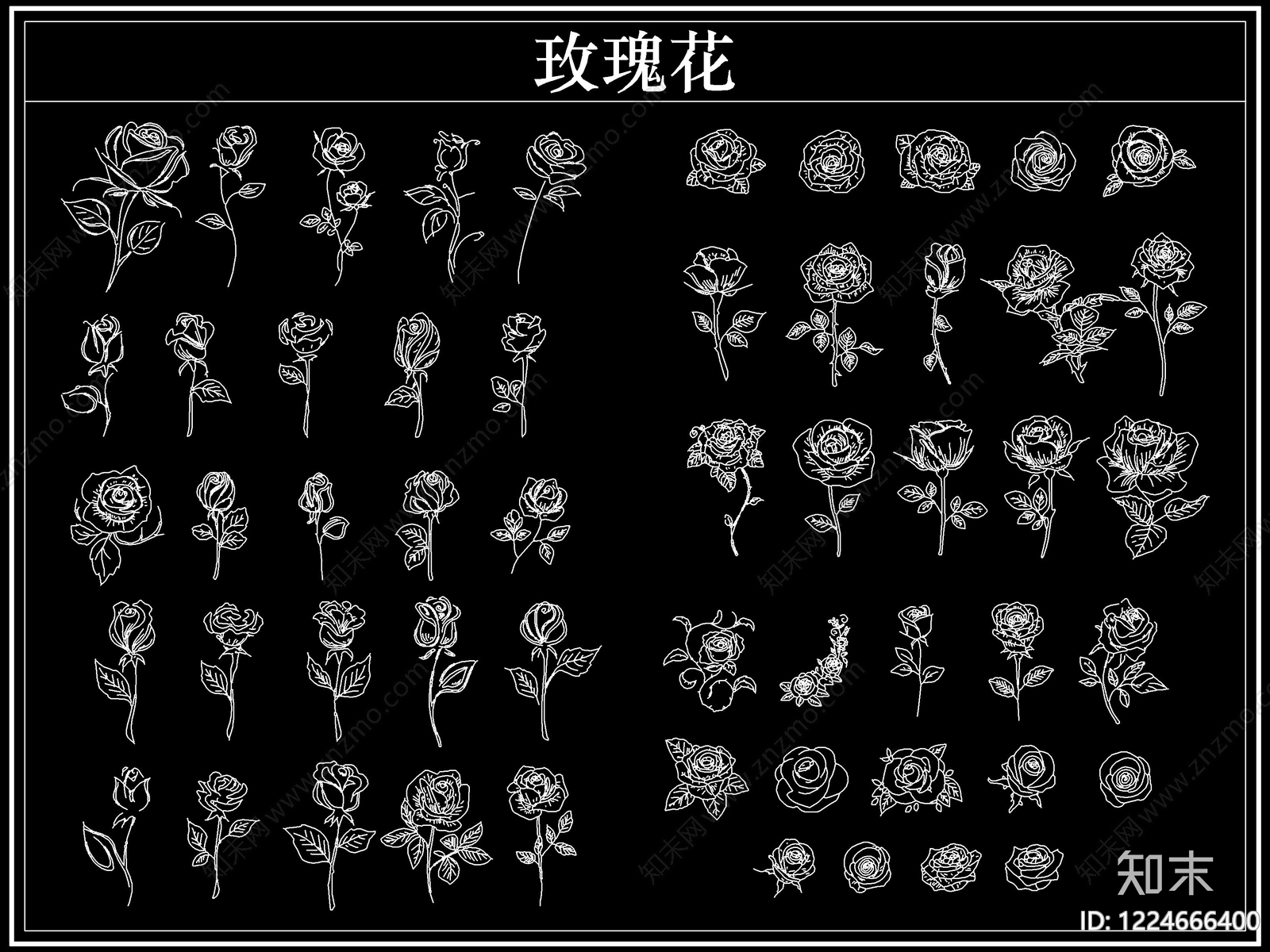 花CAD图纸